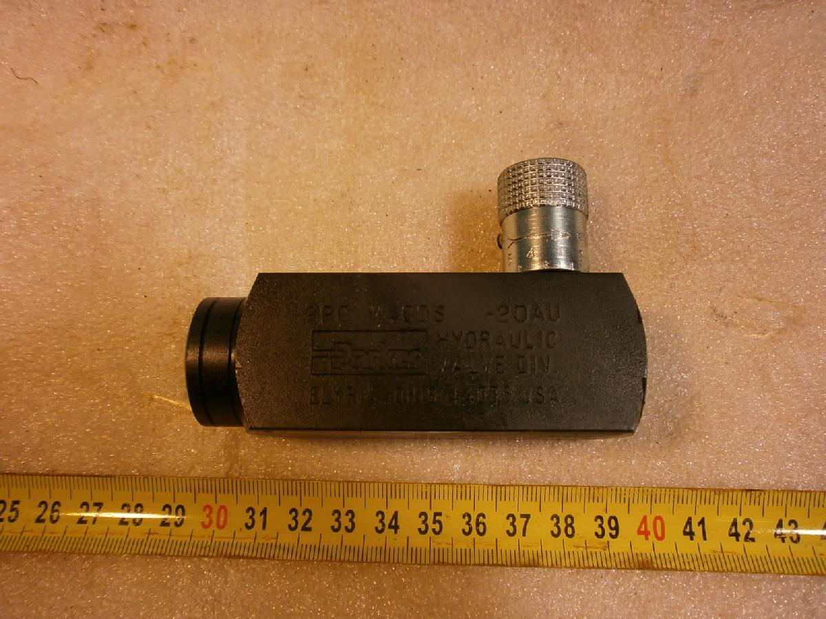 Nyomás áramlásszabályzó szelep Parker 1/4" - 2. kép