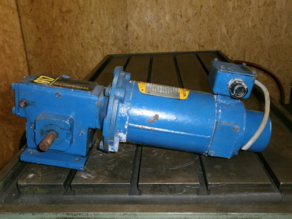 Hajtóműves villanymotor egyenáramú Baldor/ABB *18 - 4. kép