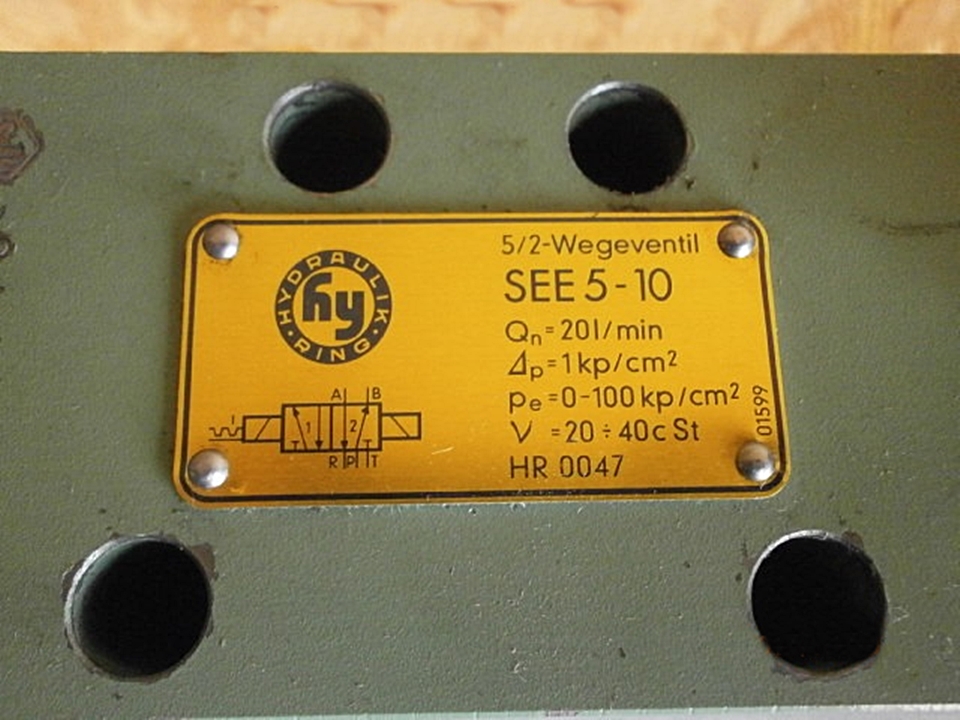 Mágnesszelep Hydraulic ring - 2. kép