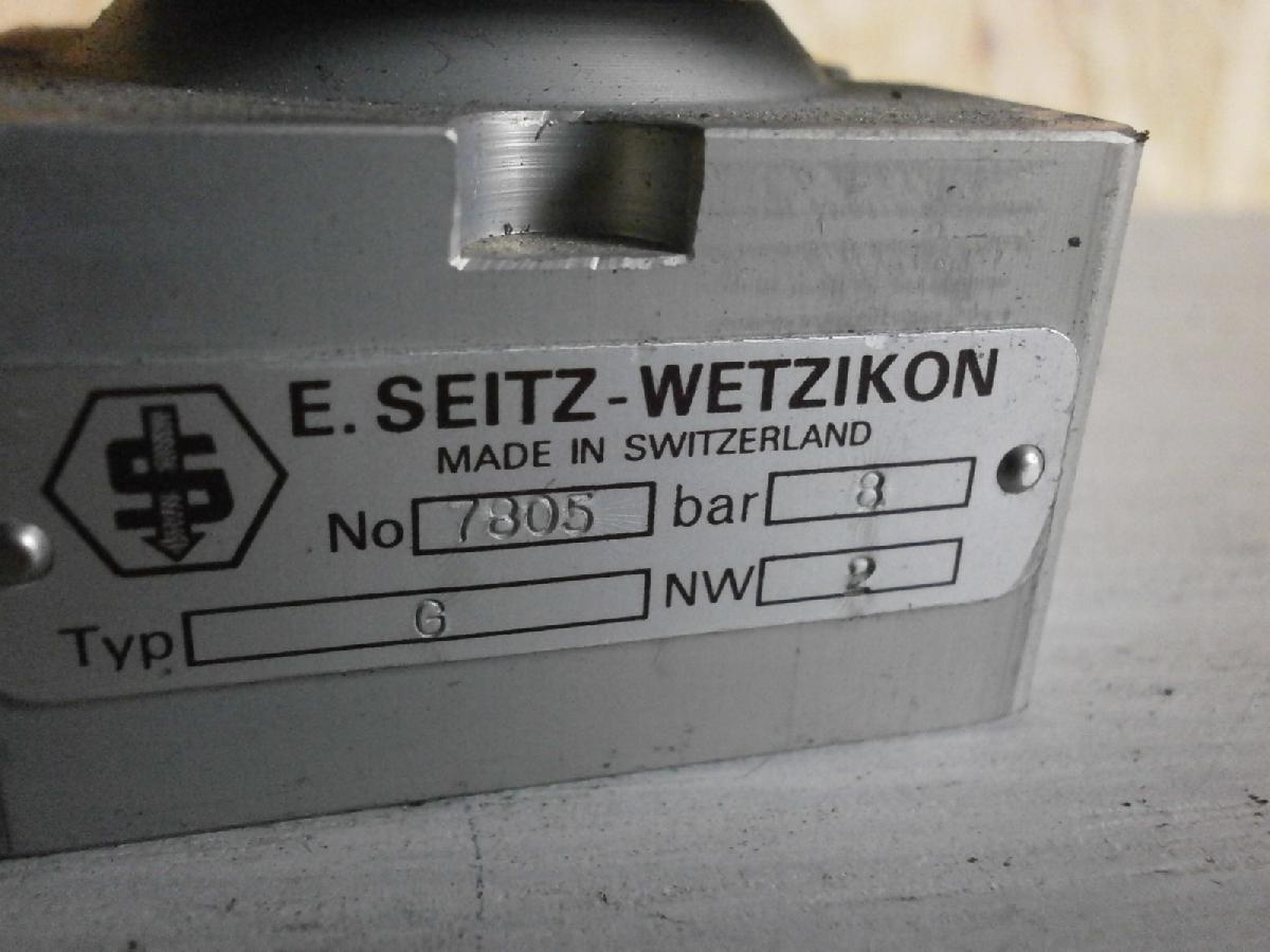 Mágnesszelep E. Seitz-Wetzikon *18 - 2. kép