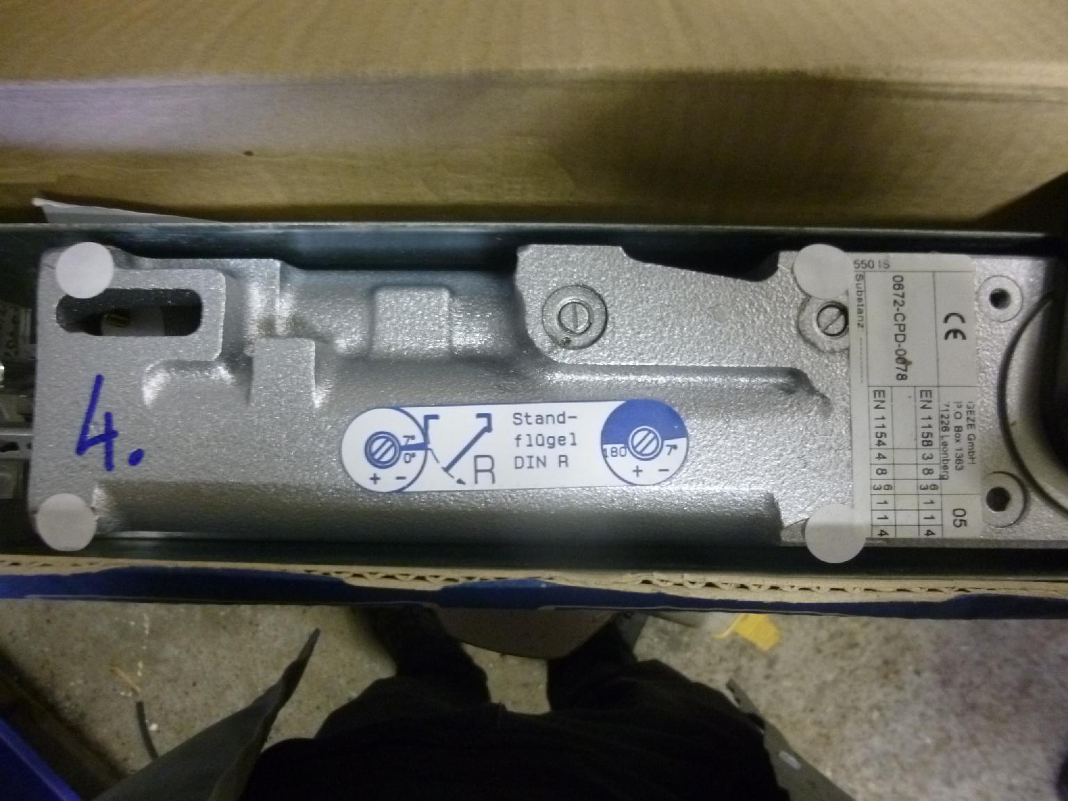 Padlócsukó Geze TS 550E - 3. kép