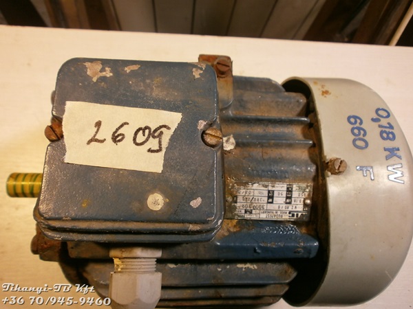 Villanymotor Evig 0,18kw *18