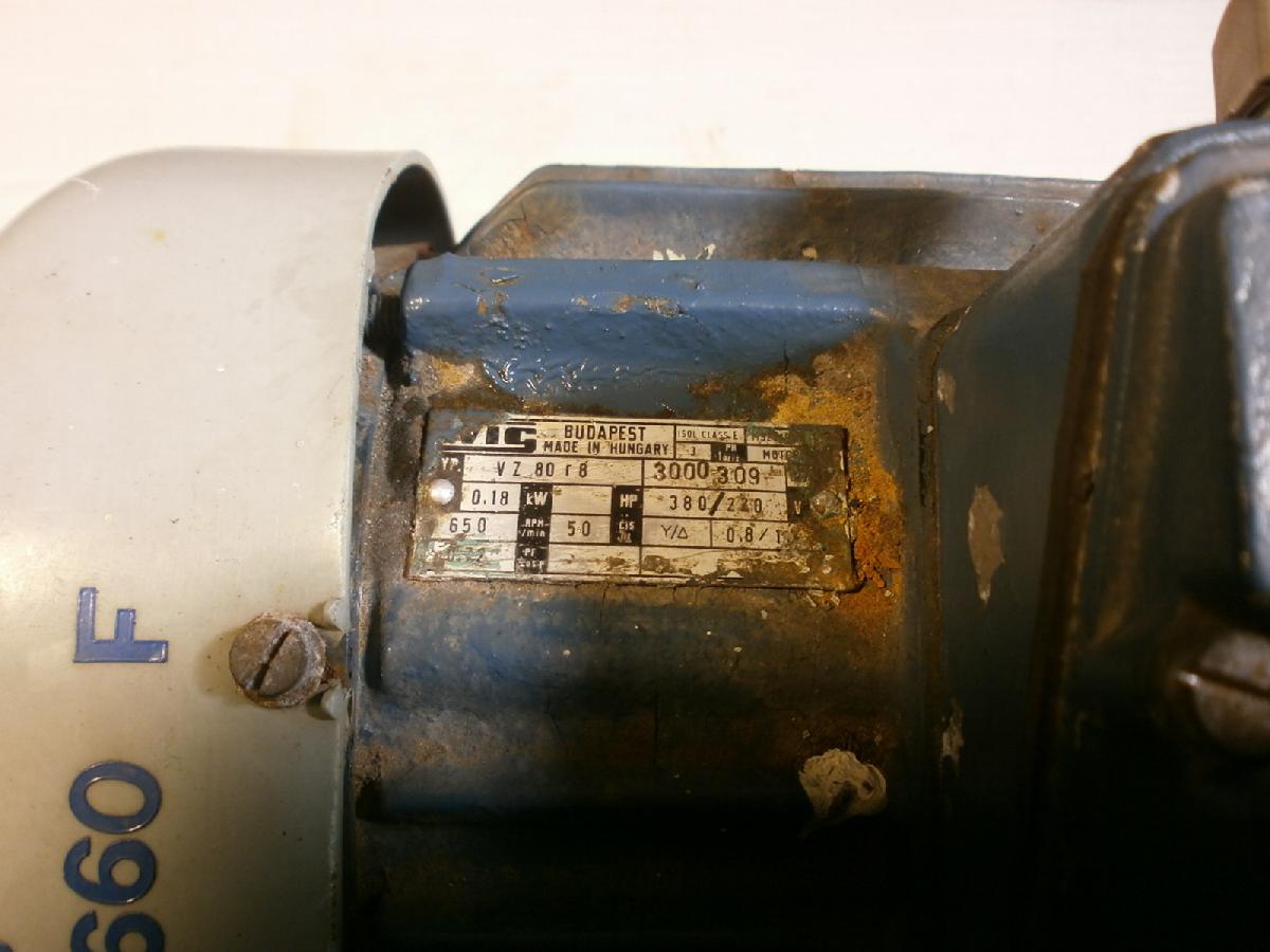 Villanymotor Evig 0,18kw *18 - 2. kép