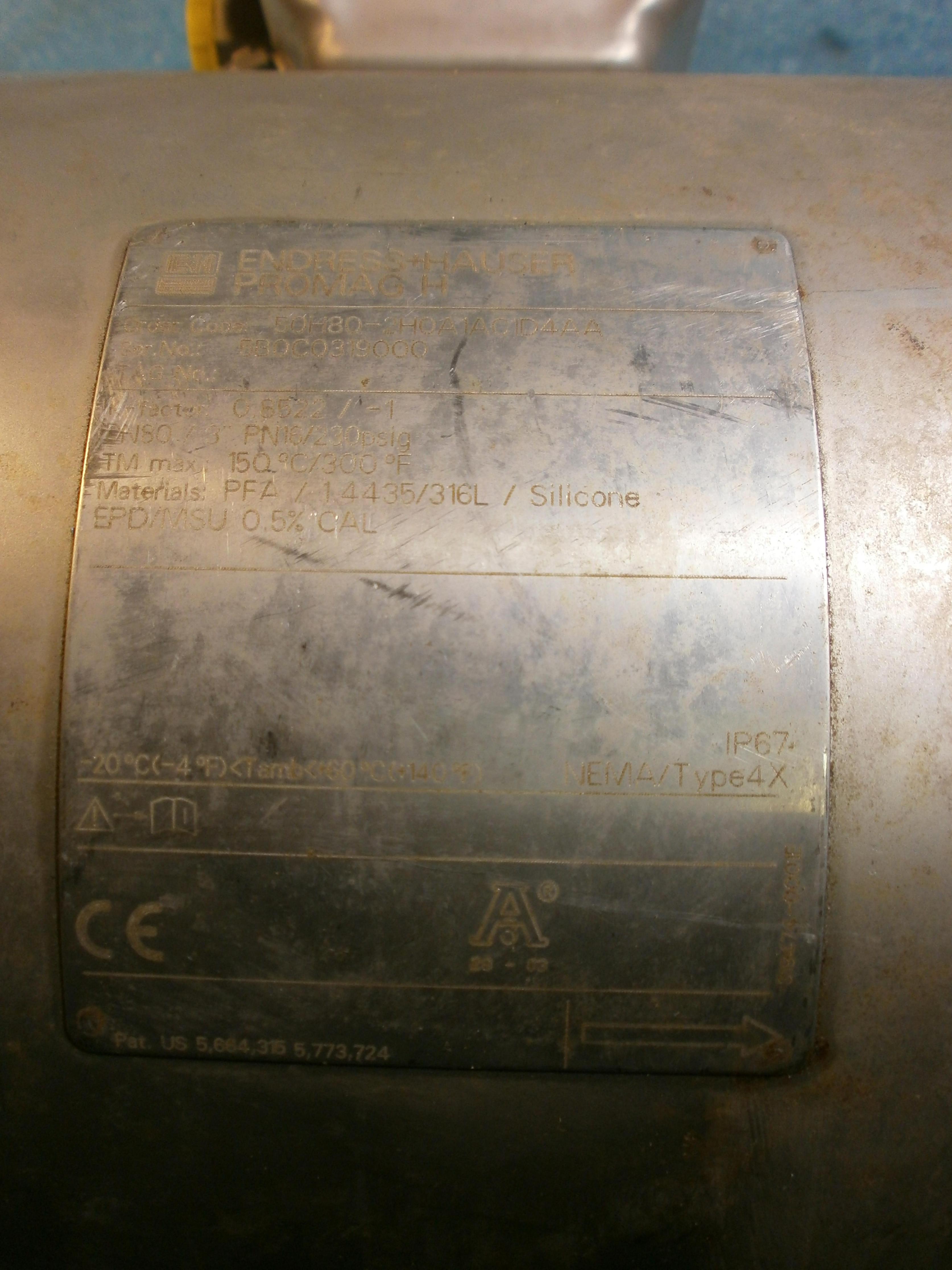 Ultrahangos átfolyásmérő Endress-Hauser - 3. kép