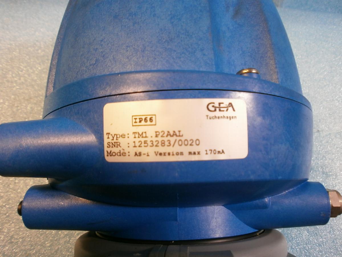 Pneumatikus saválló ülékesszelep vezérlőegységgel GEA - 3. kép
