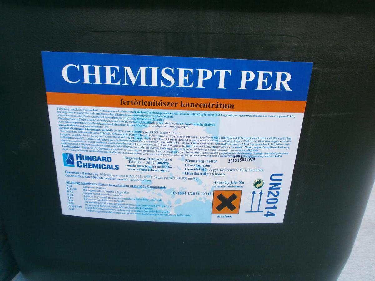 Ipari fertőtlenítőszer koncentrátum