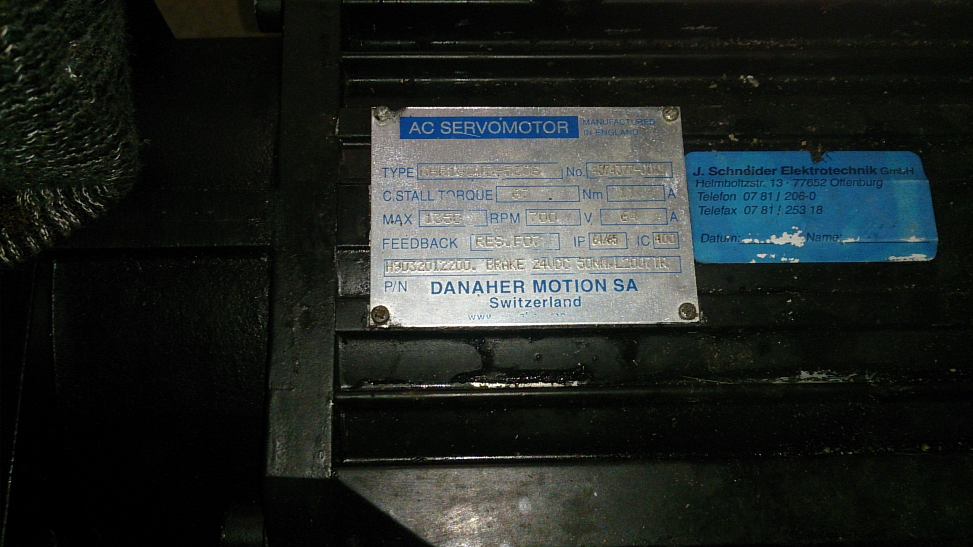Szervómotor servo motor *18 - 2. kép