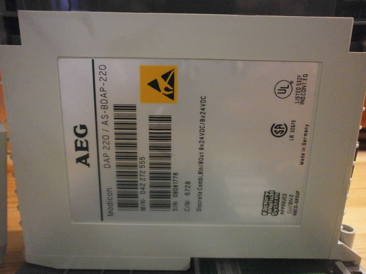 Plc AEG Modicon - 3. kép