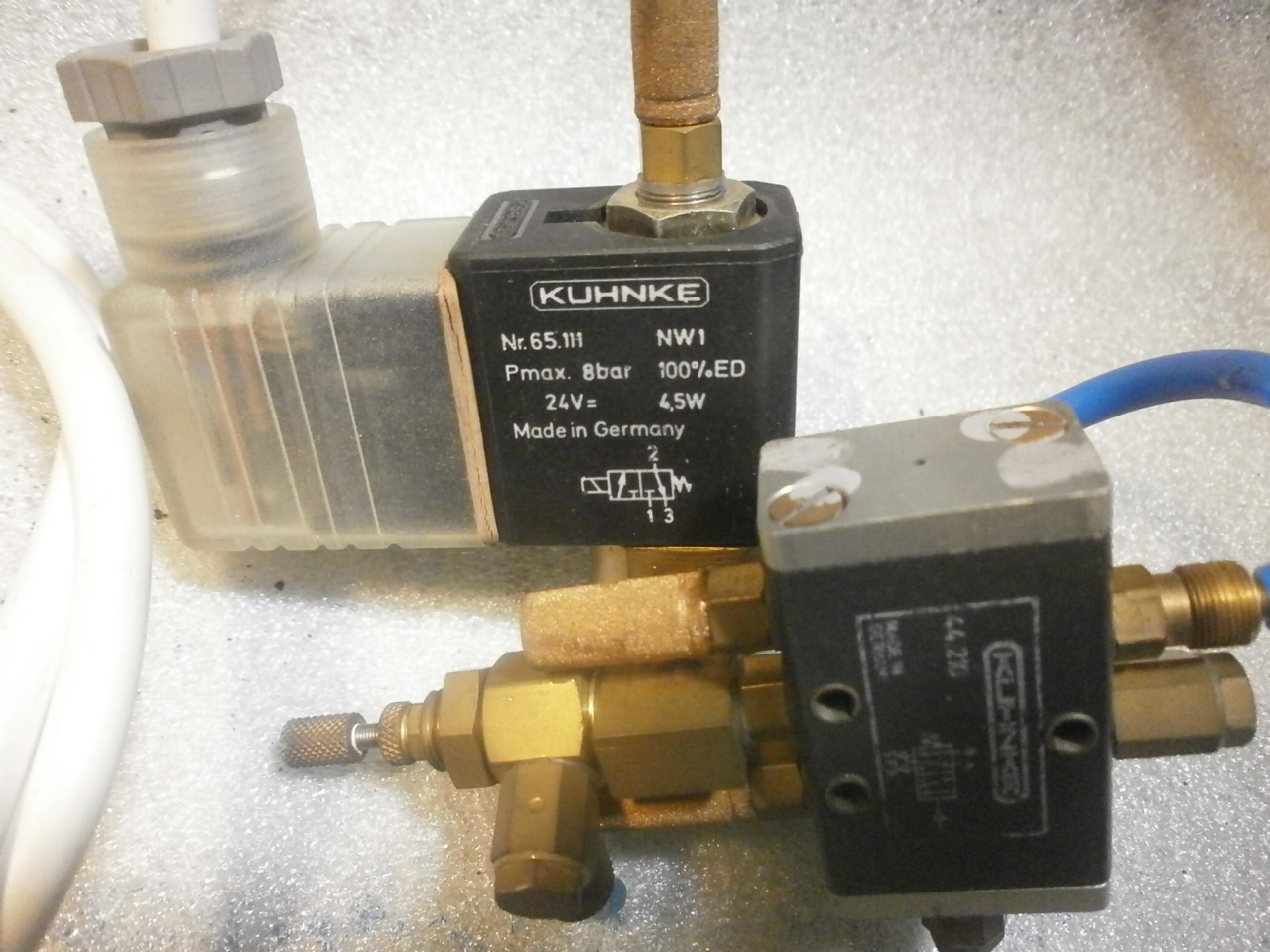 Mikromágnesszelep mágnesszelep pneumatikus Kuhnke - 2. kép