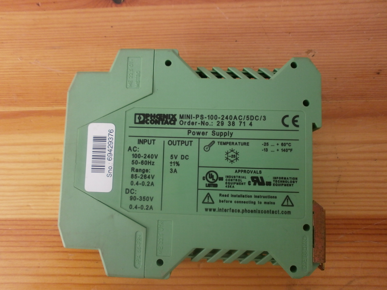 Tápegység moduláris elektronikaház Phoenix Contact - 2. kép