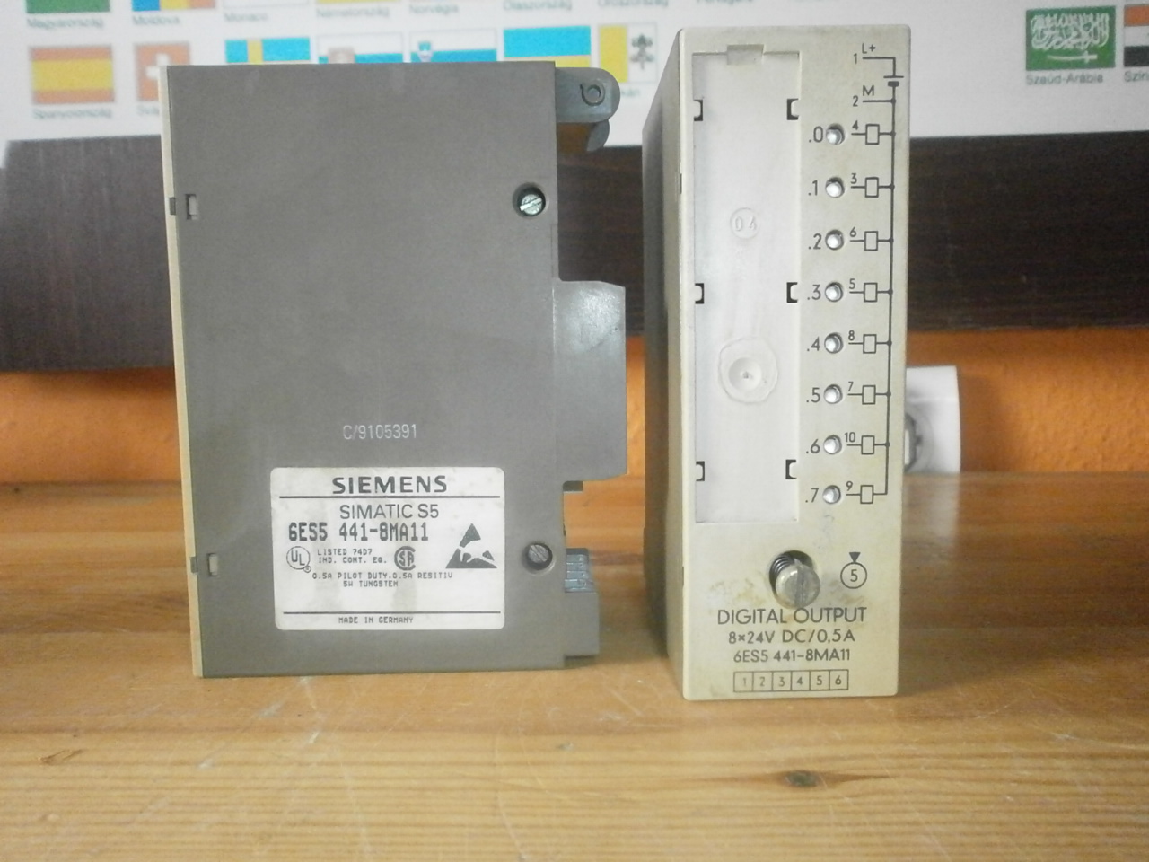 Siemens Simatic S5 digitális output modul kimeneti egység - 3. kép