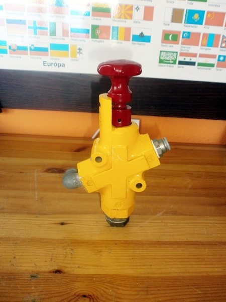 Zárószelep kioldószelep pneumatikus vészstop