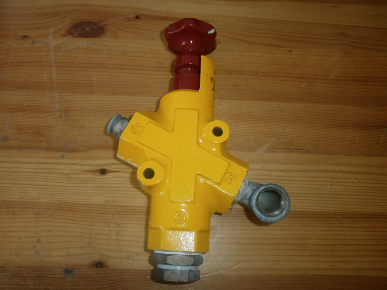 Zárószelep kioldószelep pneumatikus vészstop - 2. kép