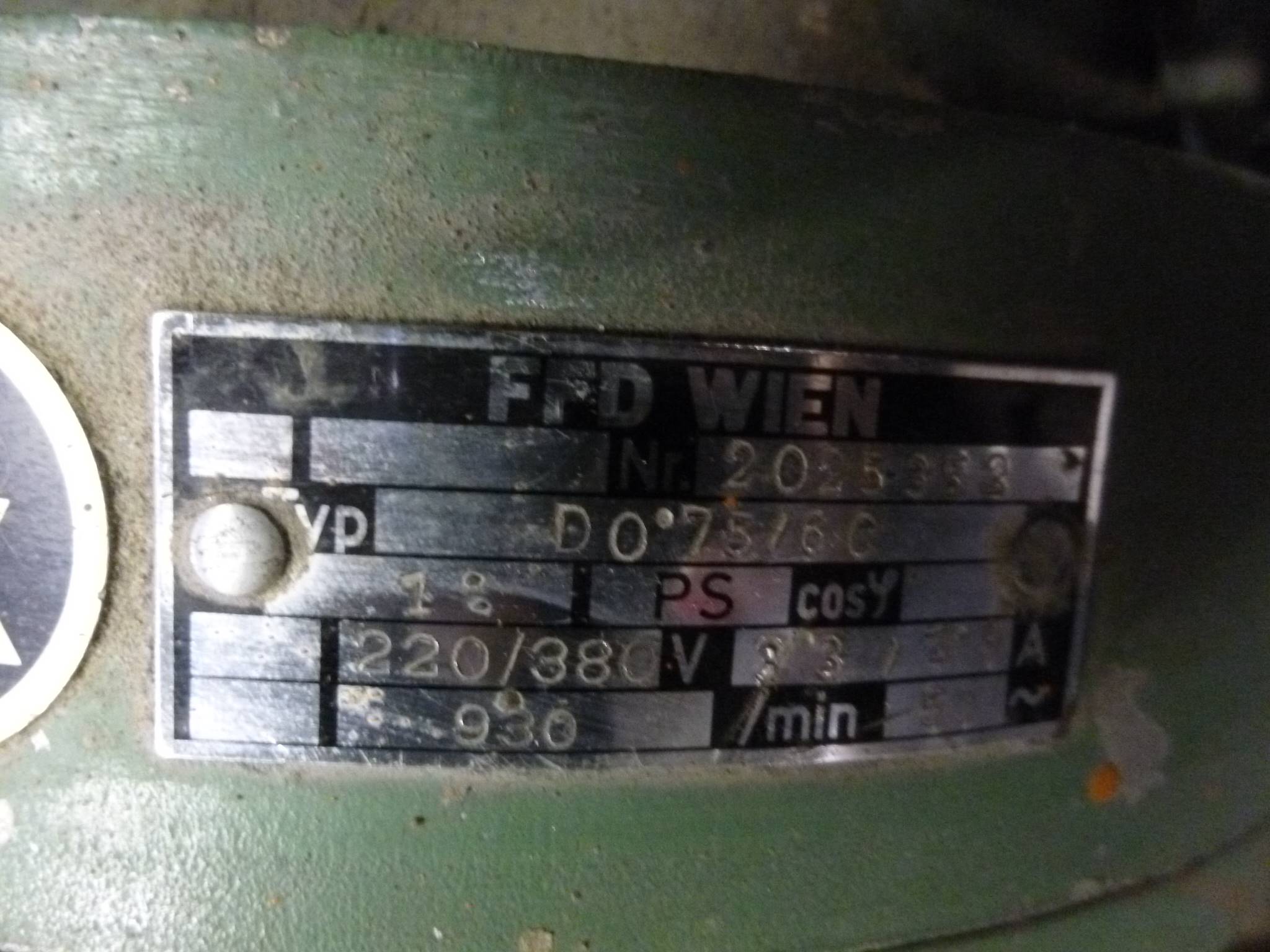 Villanymotor talpas robbanásbiztos 0,75kw - 2. kép