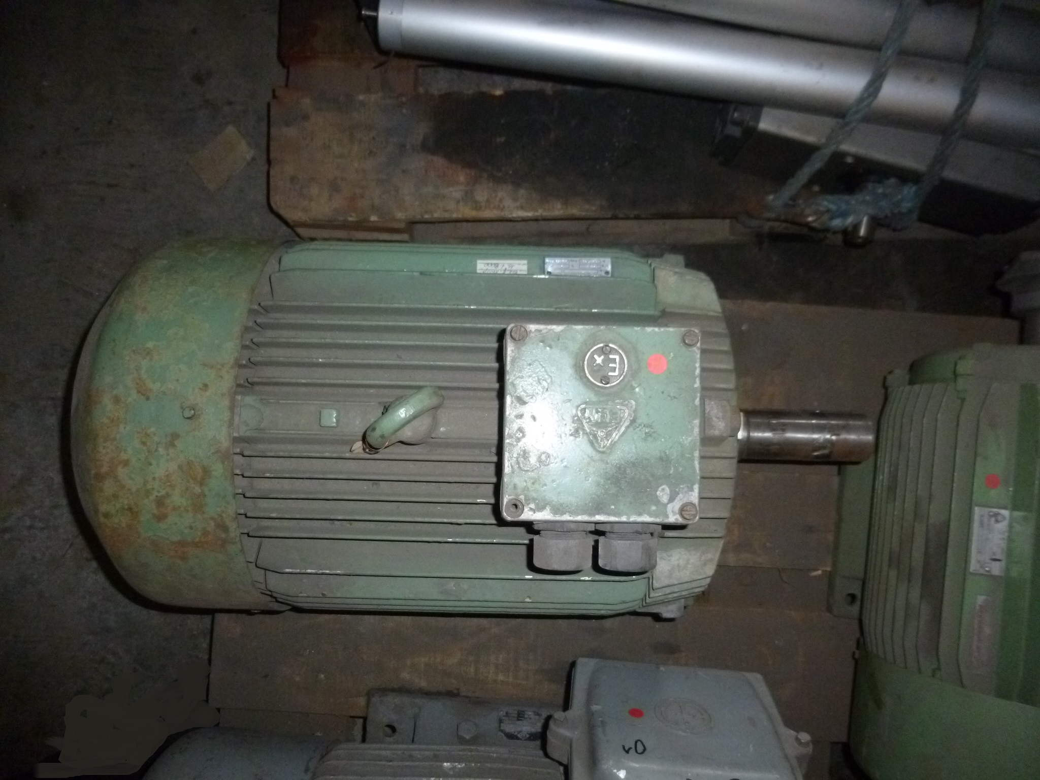 Villanymotor talpas robbanásbiztos 13,5kw - 2. kép
