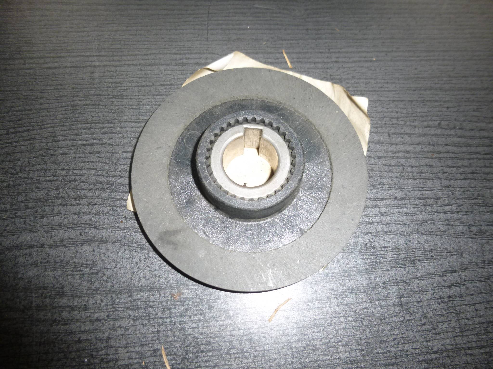 Motorfék rotor és kerékagy rugósfékhez új - 2. kép