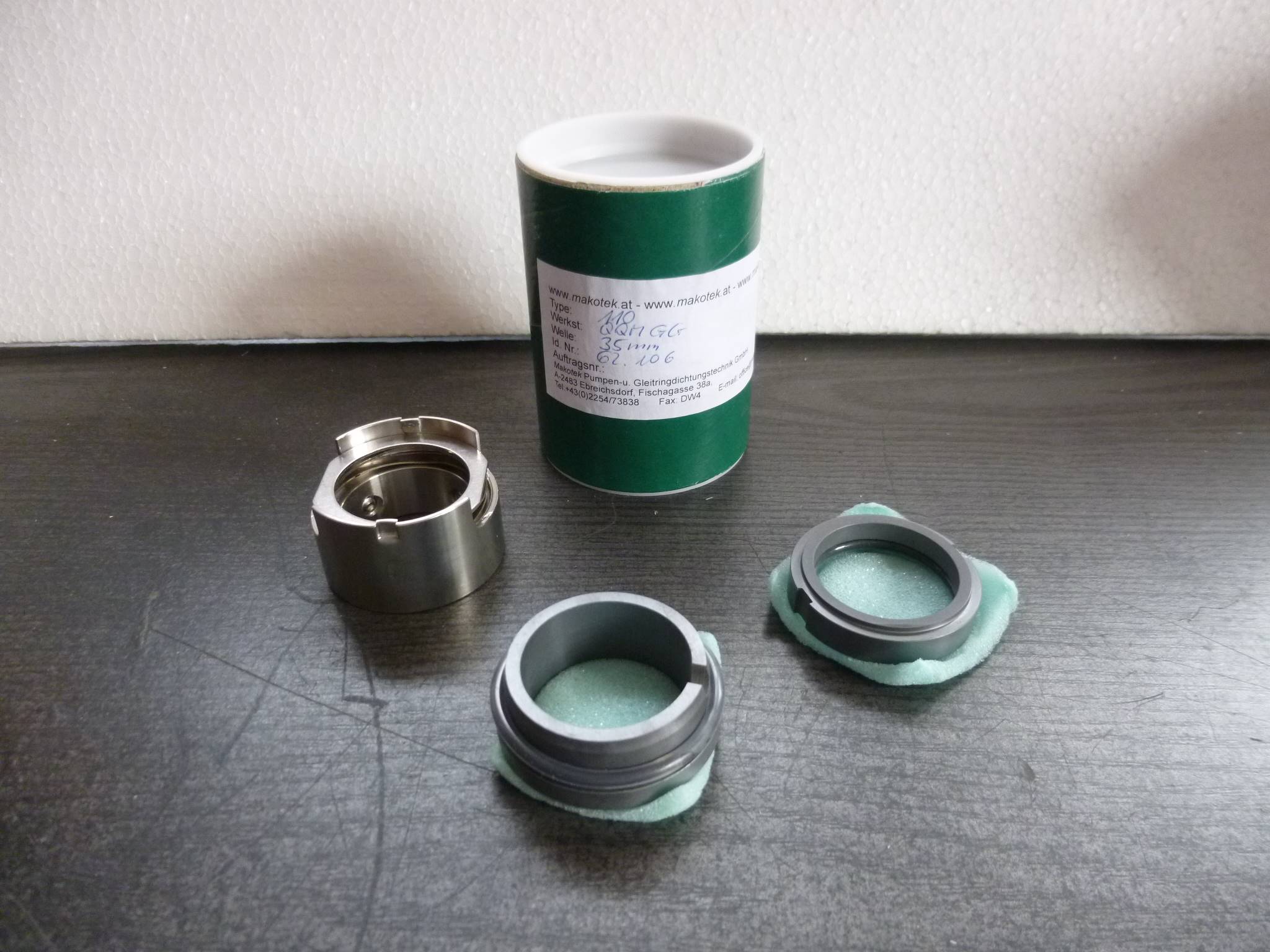 Mechanikus tömítés készlet új Makotek - 2. kép
