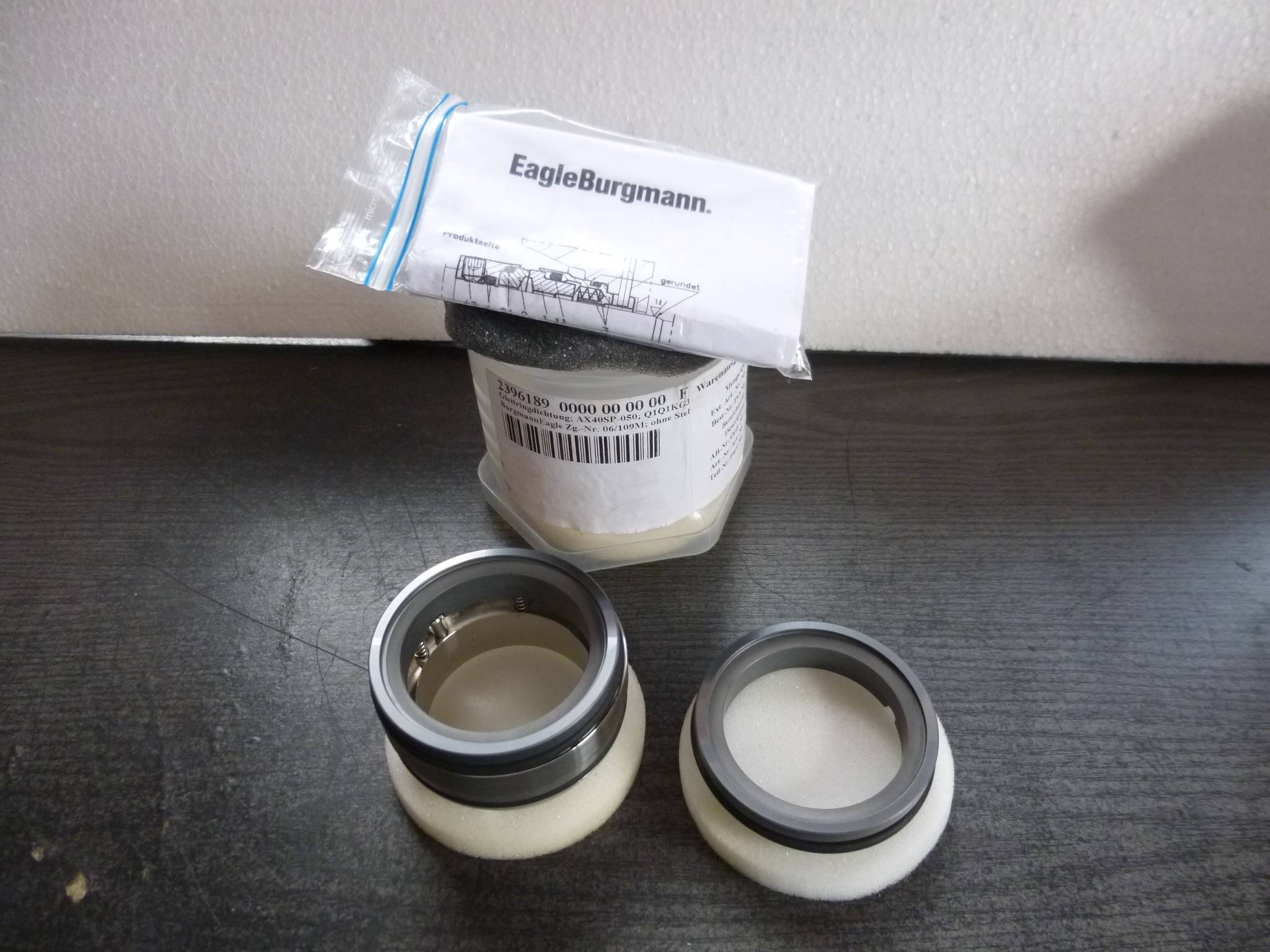 Mechanikus tömítés készlet új Burgmann - 2. kép