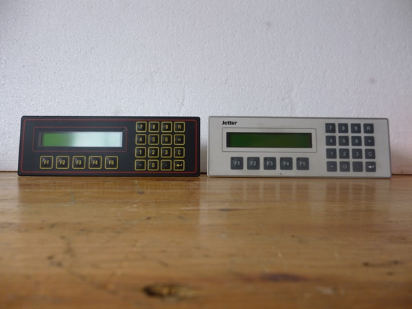 Lcd kijelző kezelő panel Jetter