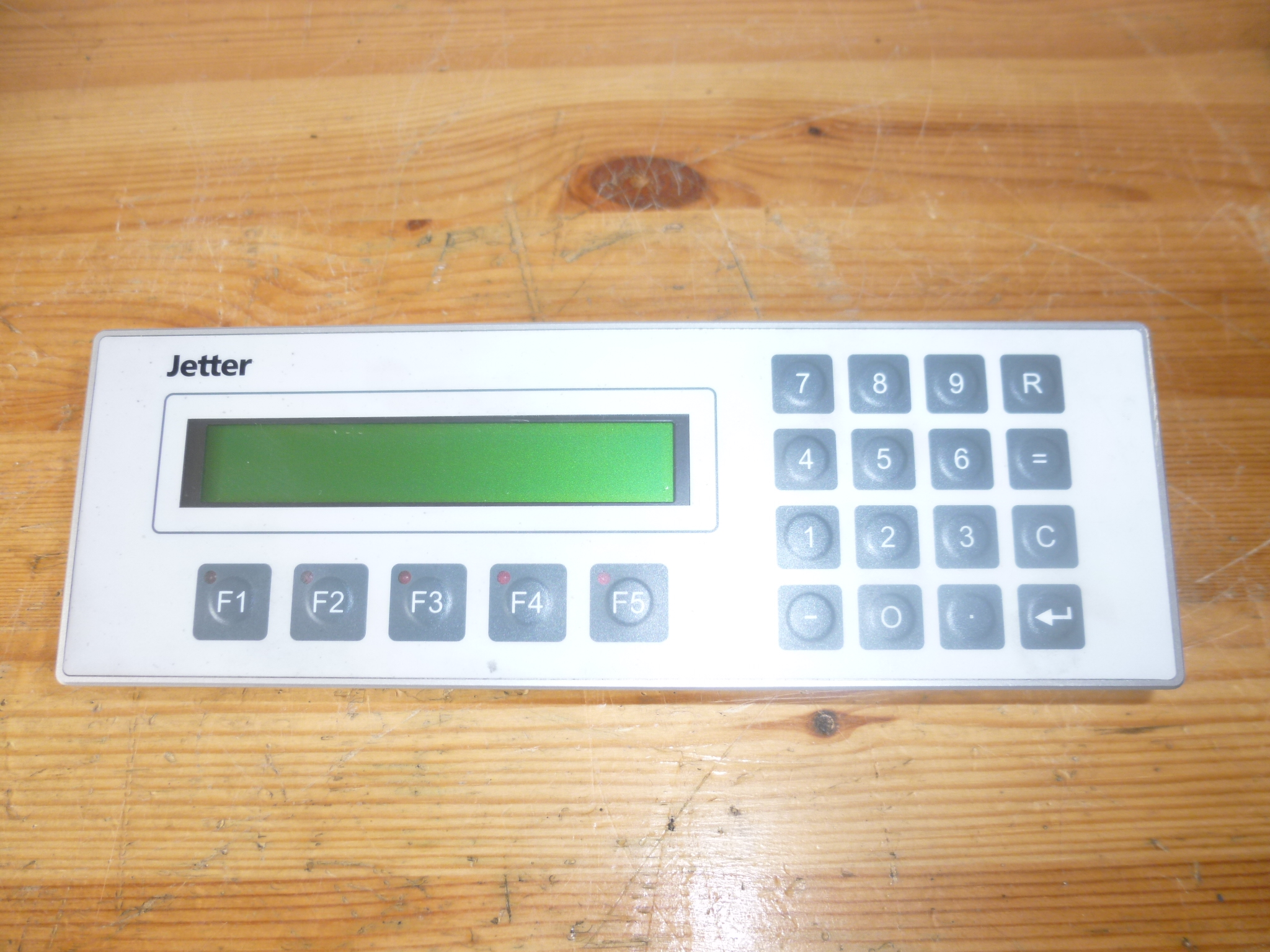 Lcd kijelző kezelő panel Jetter - 2. kép