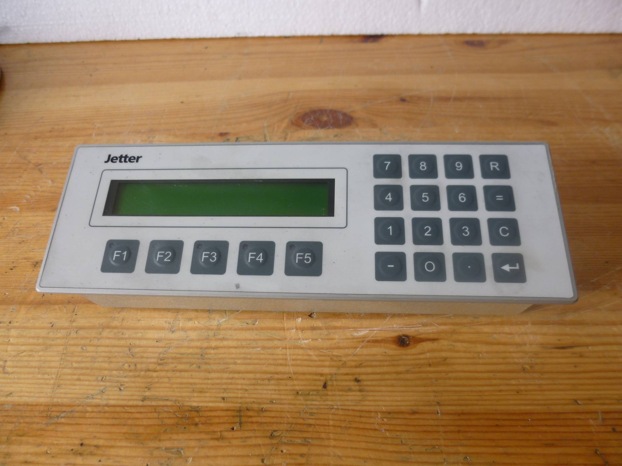 Lcd kijelző kezelő panel Jetter - 3. kép
