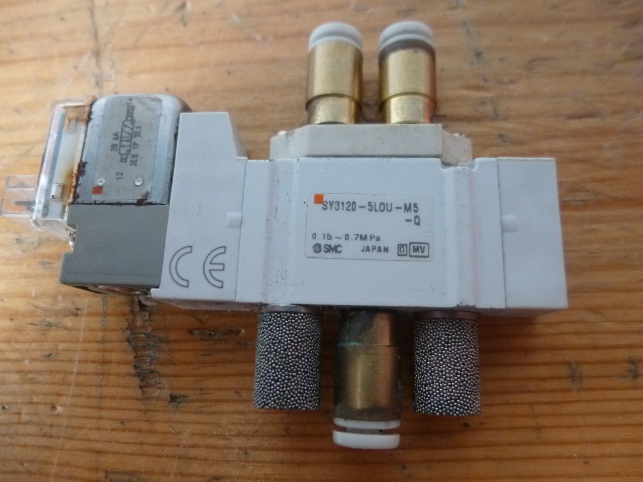 Mágnesszelep pneumatikus 5/2 SMC - 3. kép