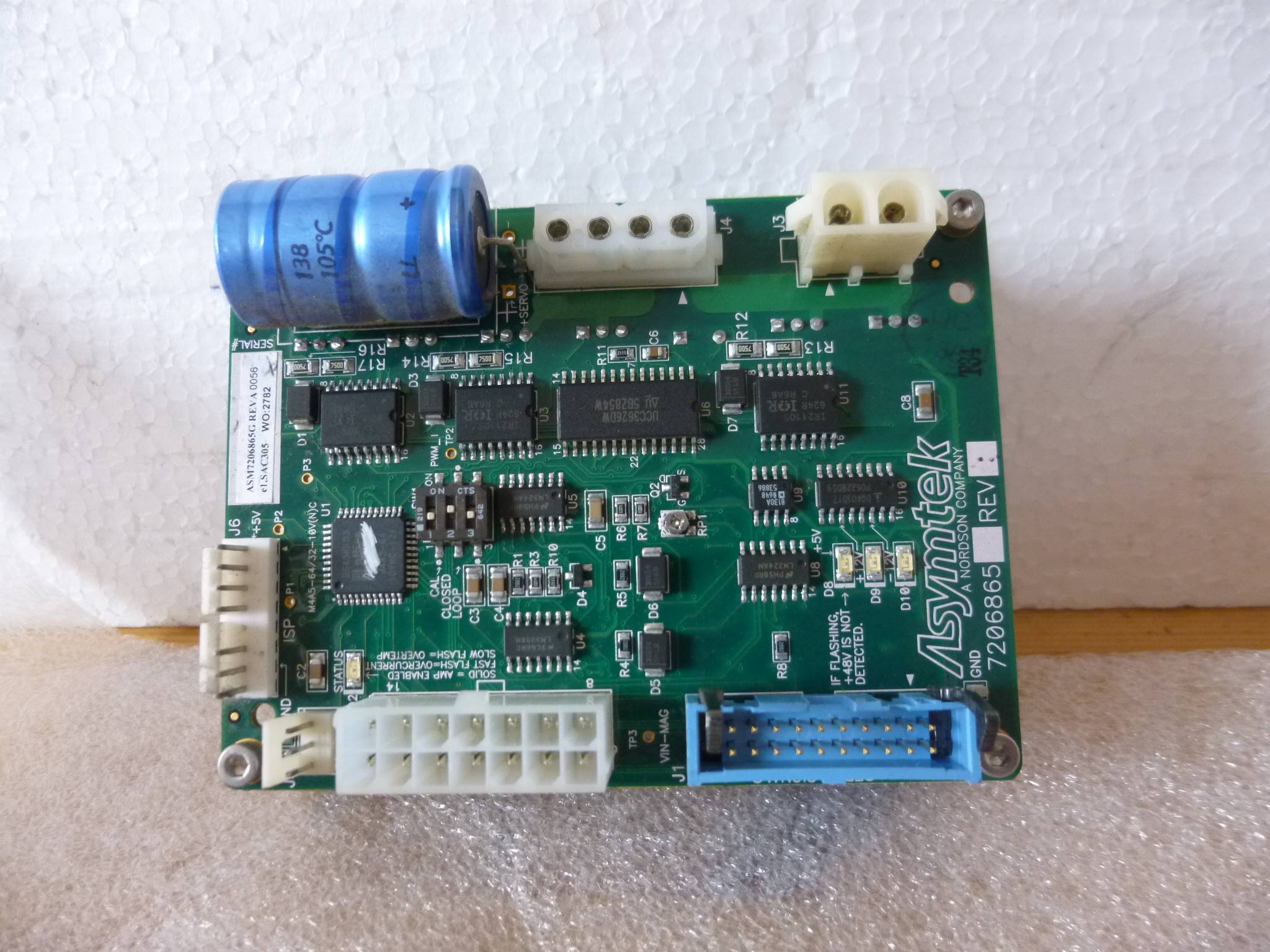 Nordson Asymtek Servo Amplifier kártya - 2. kép