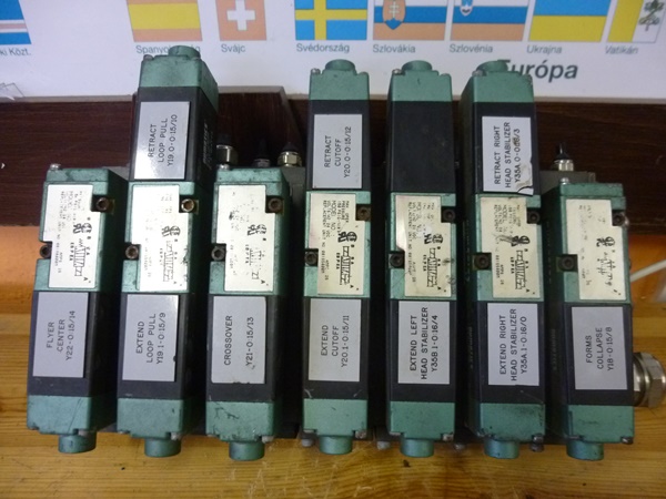 Mágnesszeleptömb pneumatikus 5/2 Numatics