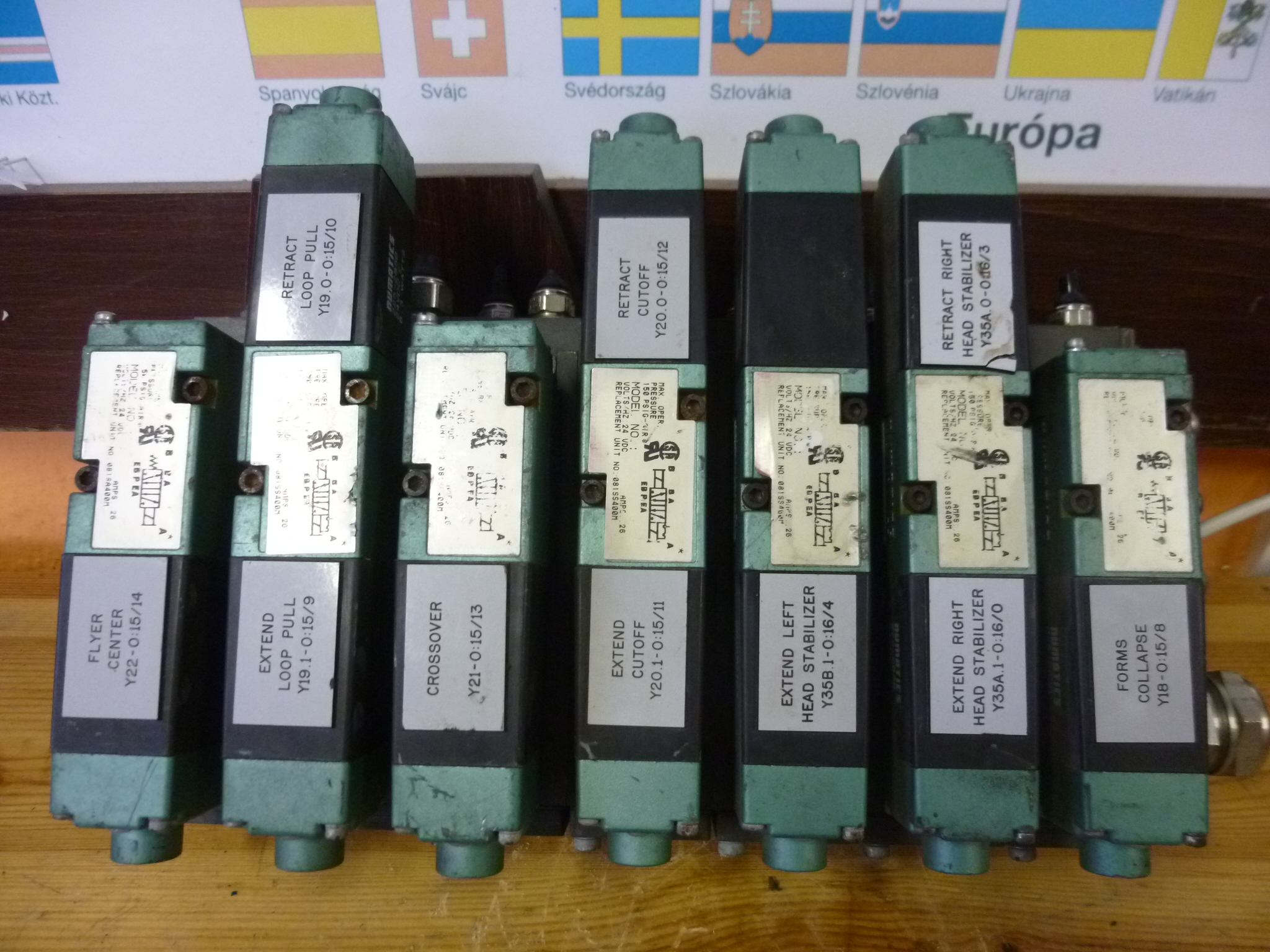 Mágnesszeleptömb pneumatikus 5/2 Numatics - 3. kép