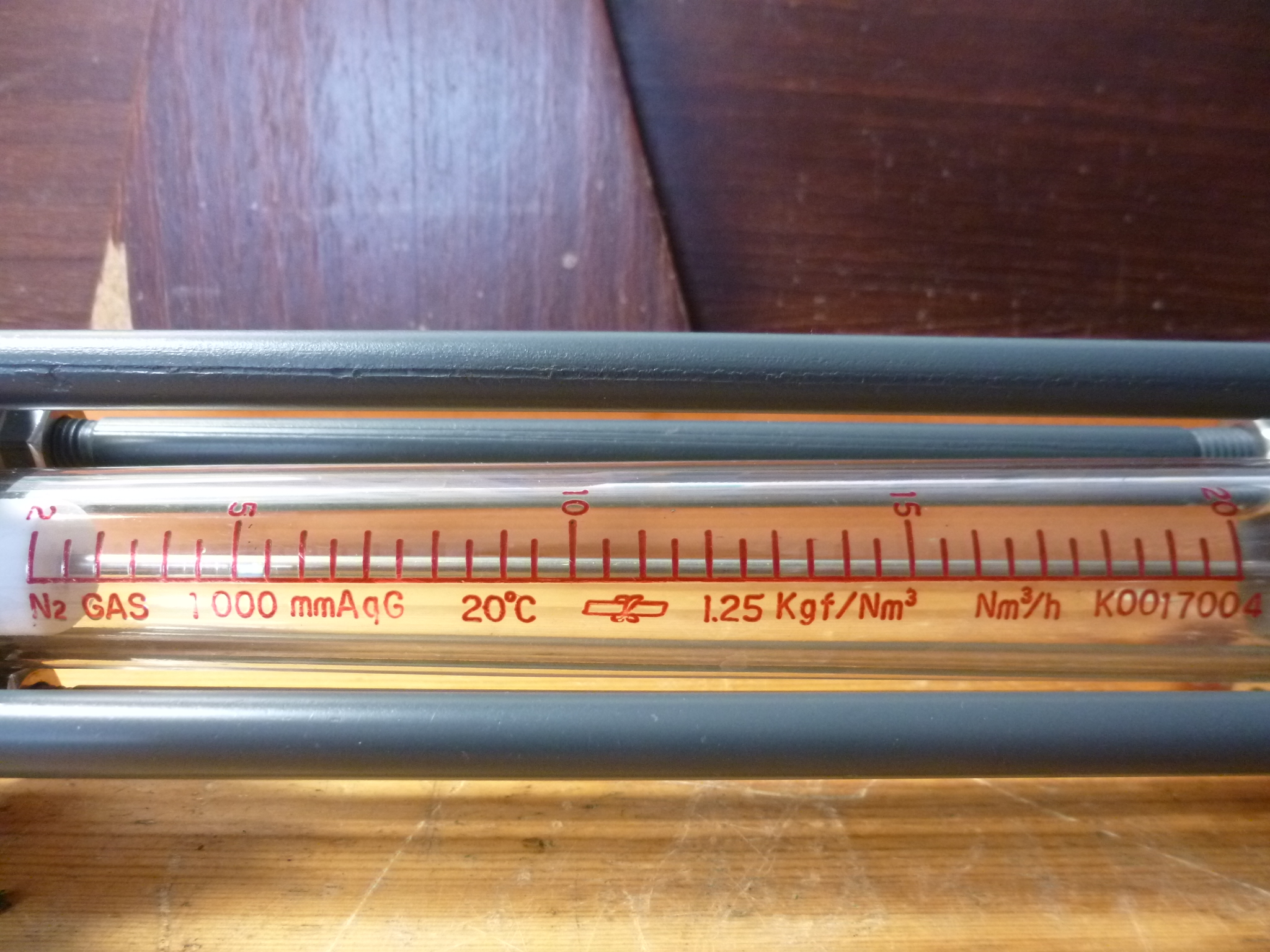 Áramlásmérő rotaméter gázra Flow Cell új - 2. kép
