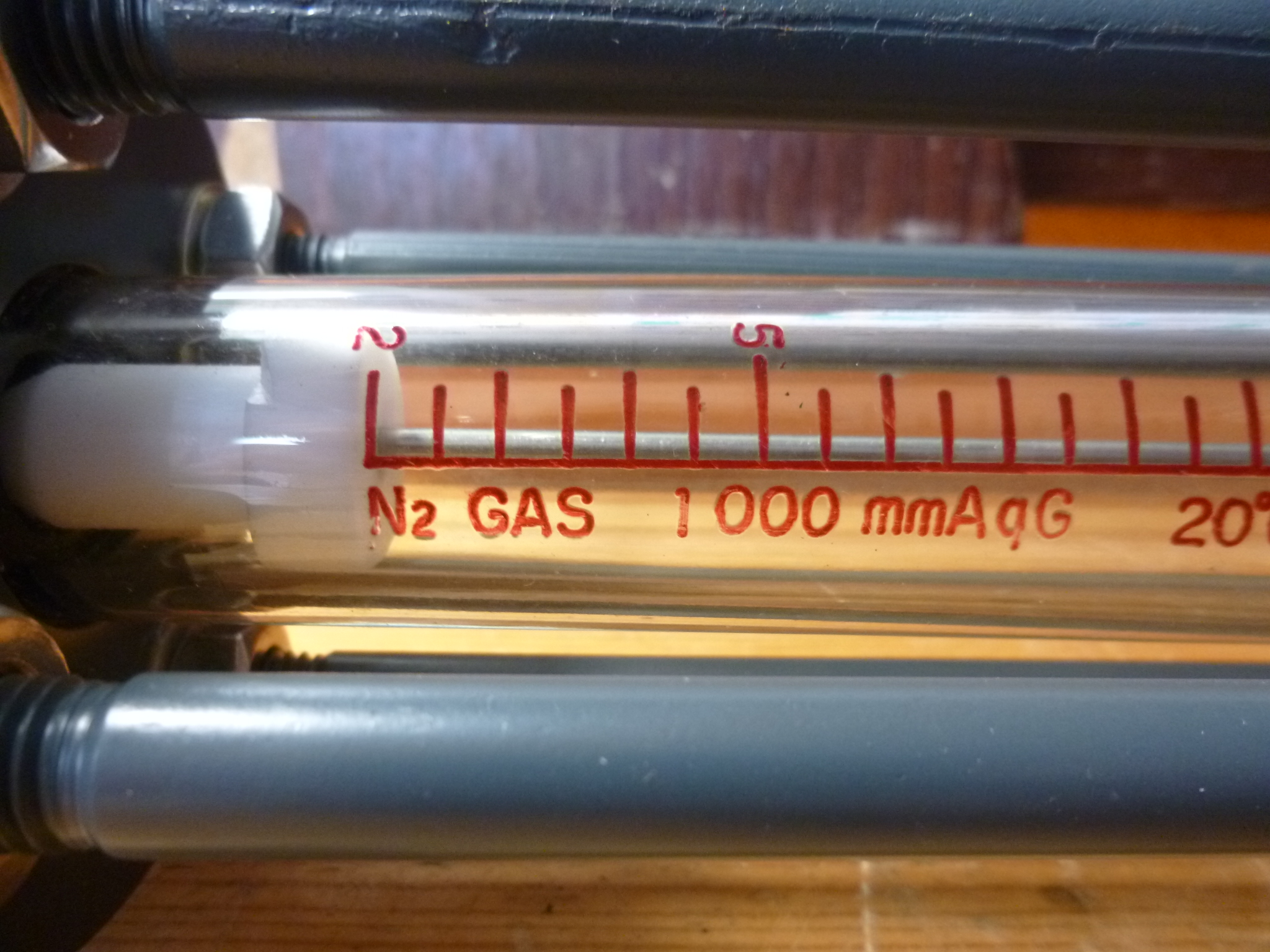 Áramlásmérő rotaméter gázra Flow Cell új - 3. kép