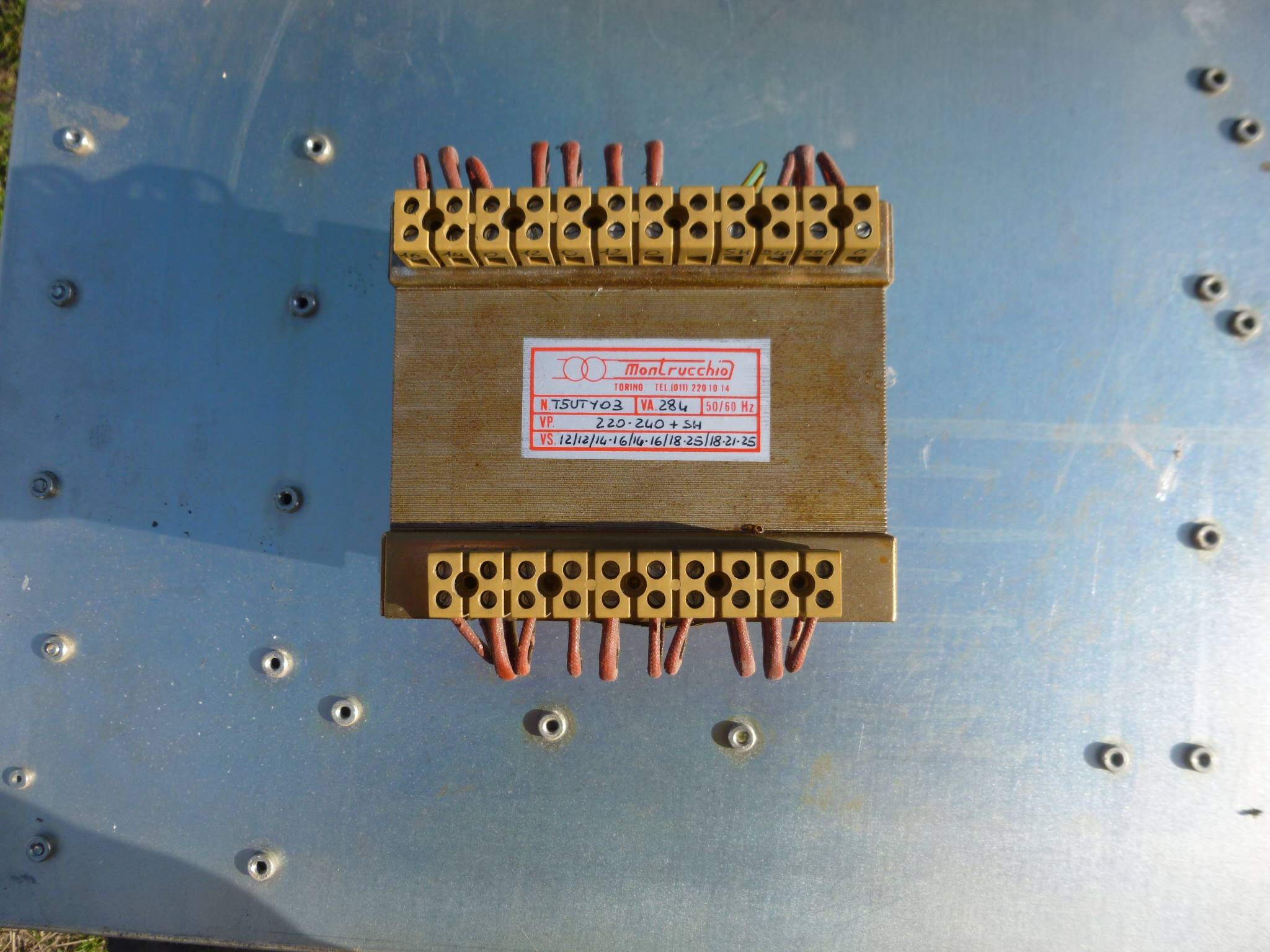 Leválasztó trafo transzformátor 284VA - 2. kép