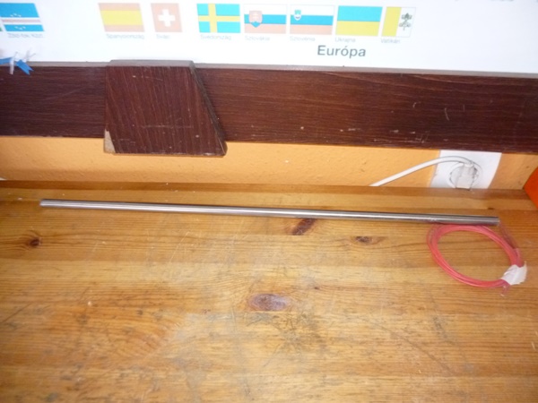 Fűtőpatron fűtőszál fűtőbetét 765W