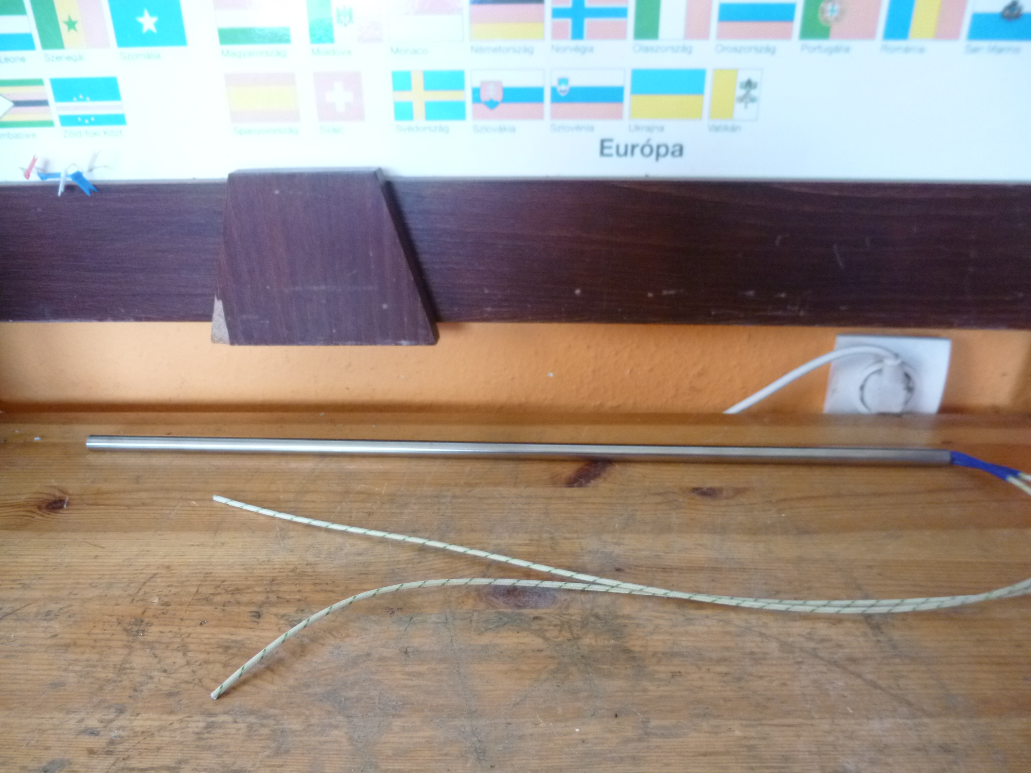 Fűtőpatron fűtőszál fűtőbetét 1200W - 3. kép