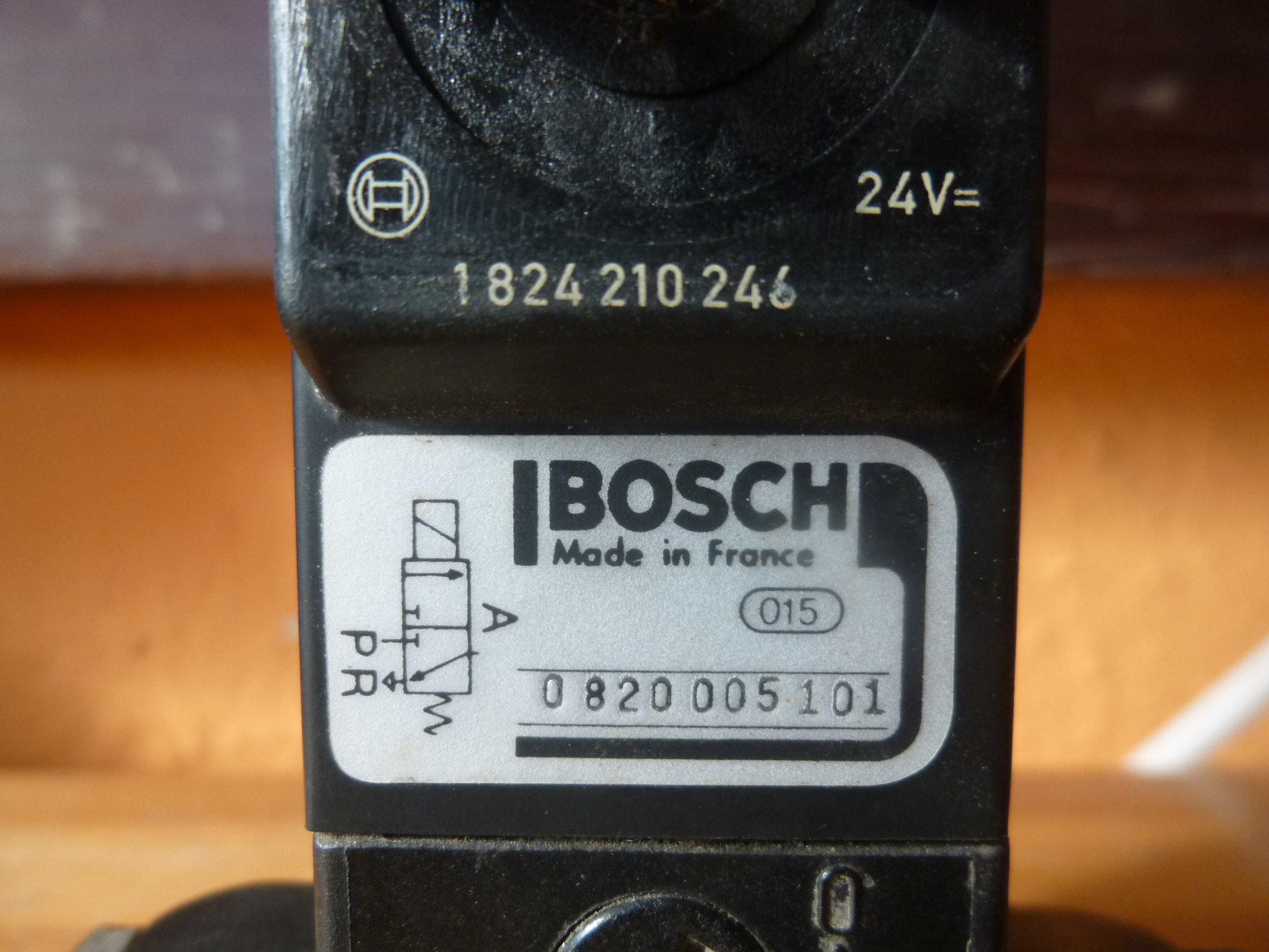 Mágnesszelep pneumatikus 3/2 Bosch - 3. kép