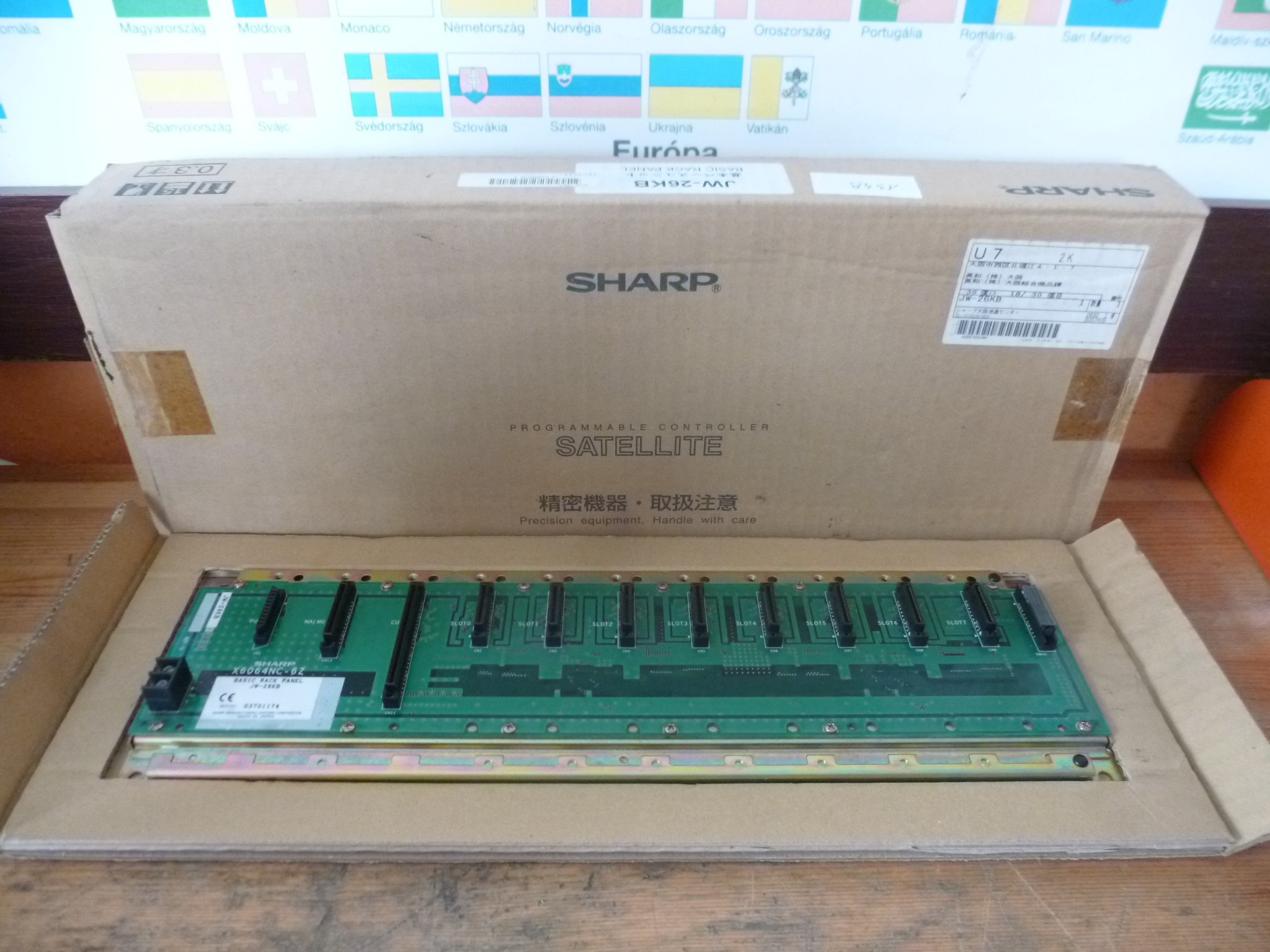 Plc rack panel modul Sharp
