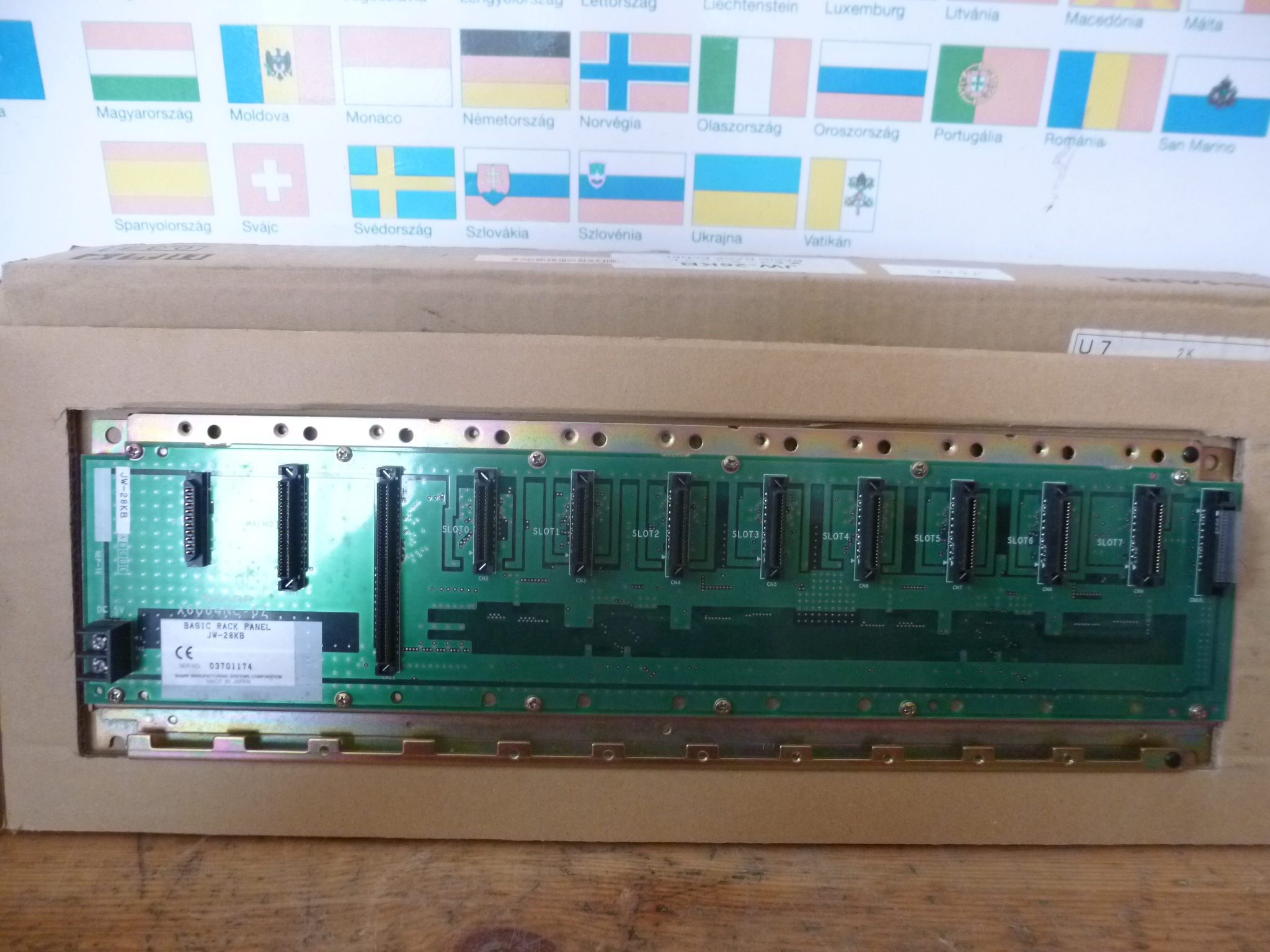 Plc rack panel modul Sharp - 2. kép