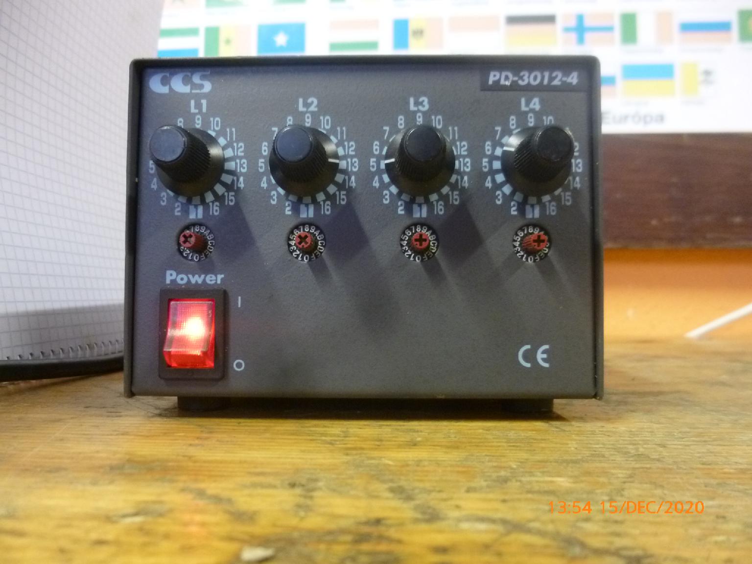 Led fény vezérlő 4 csatornás - 2. kép