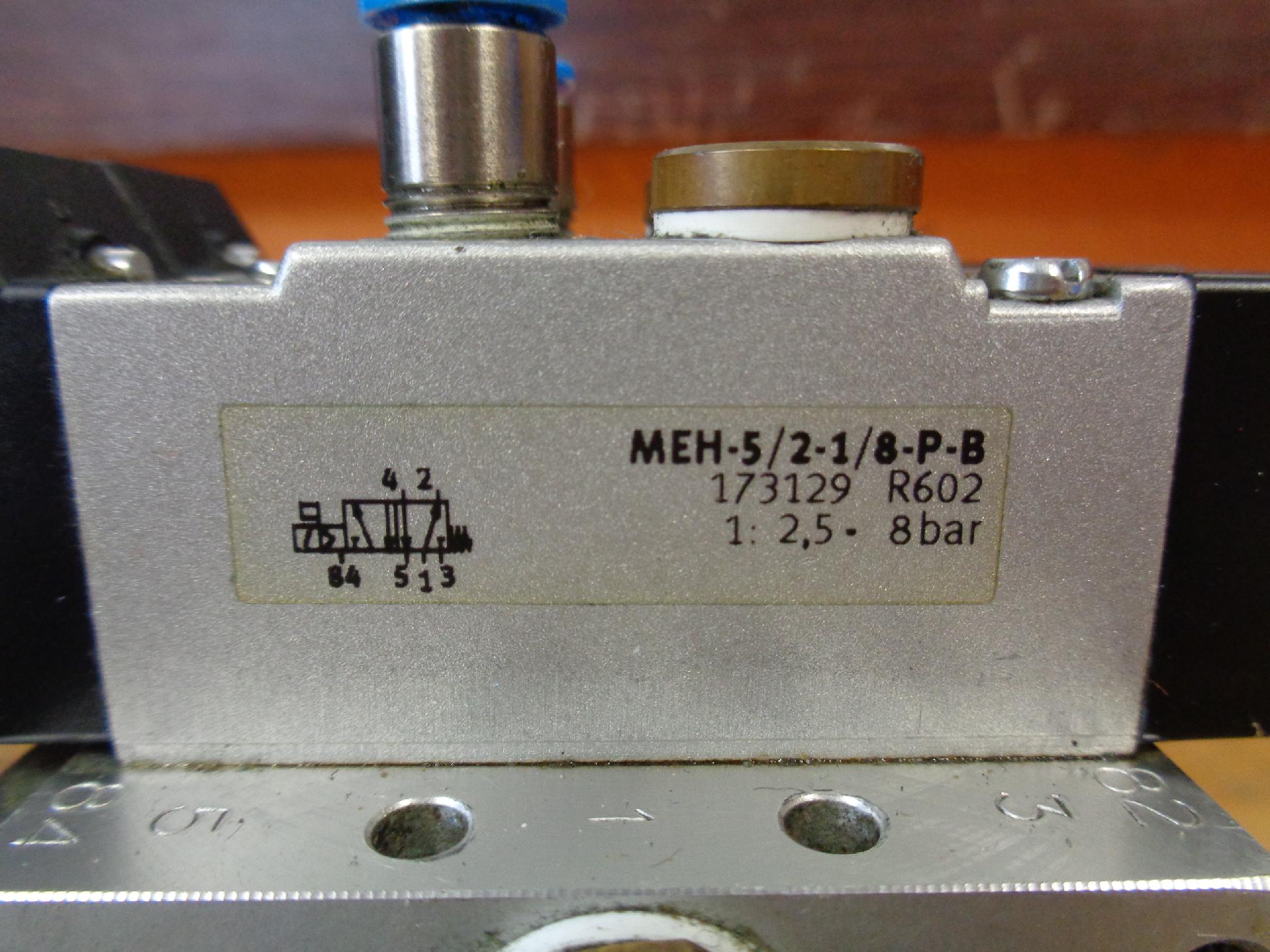 Mágnesszeleptömb pneumatikus 5/2 - 3. kép