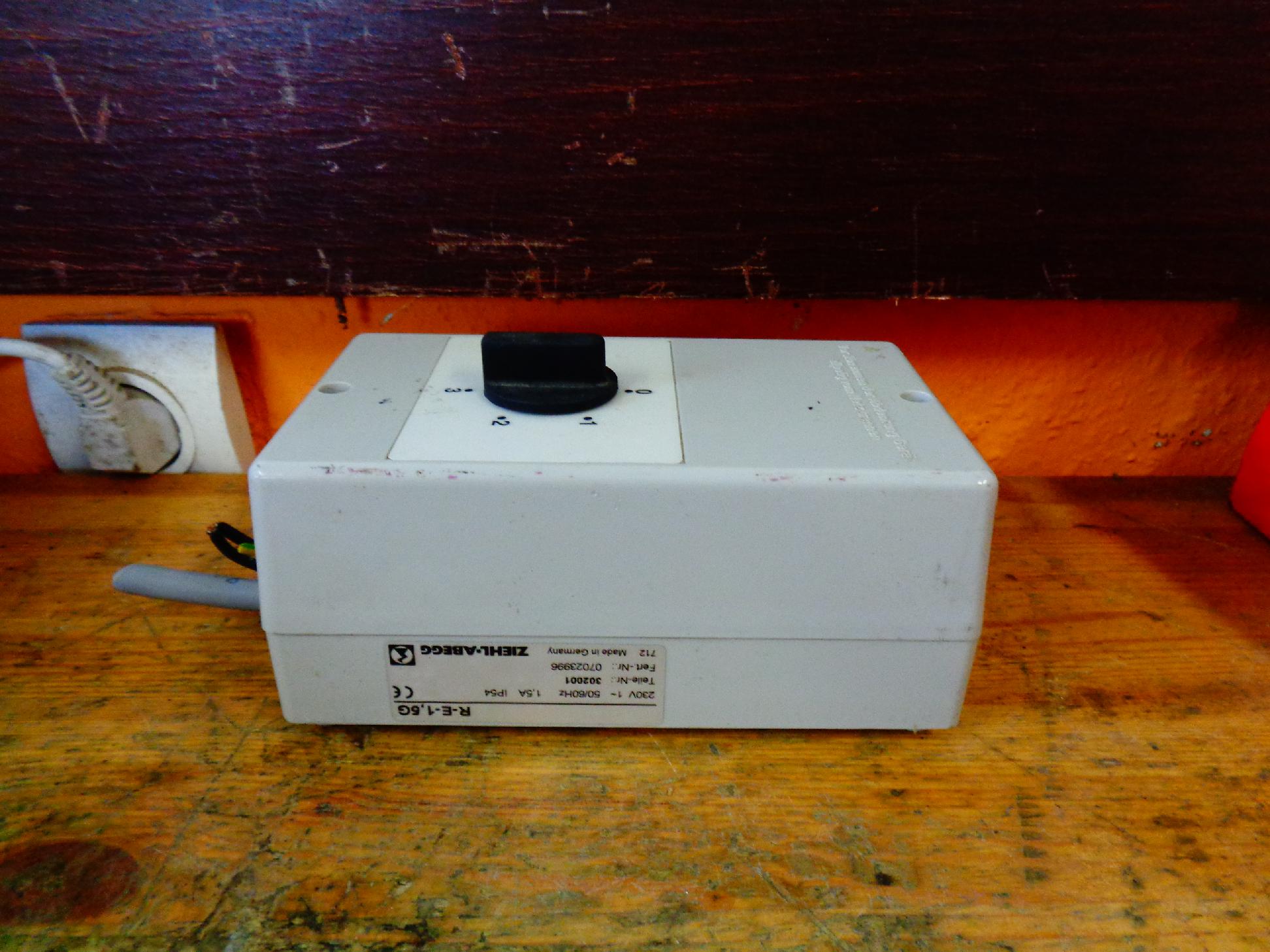 Ventilátor fordulatszámszabályzó trafó feszültségszabályzós trafo - 3. kép