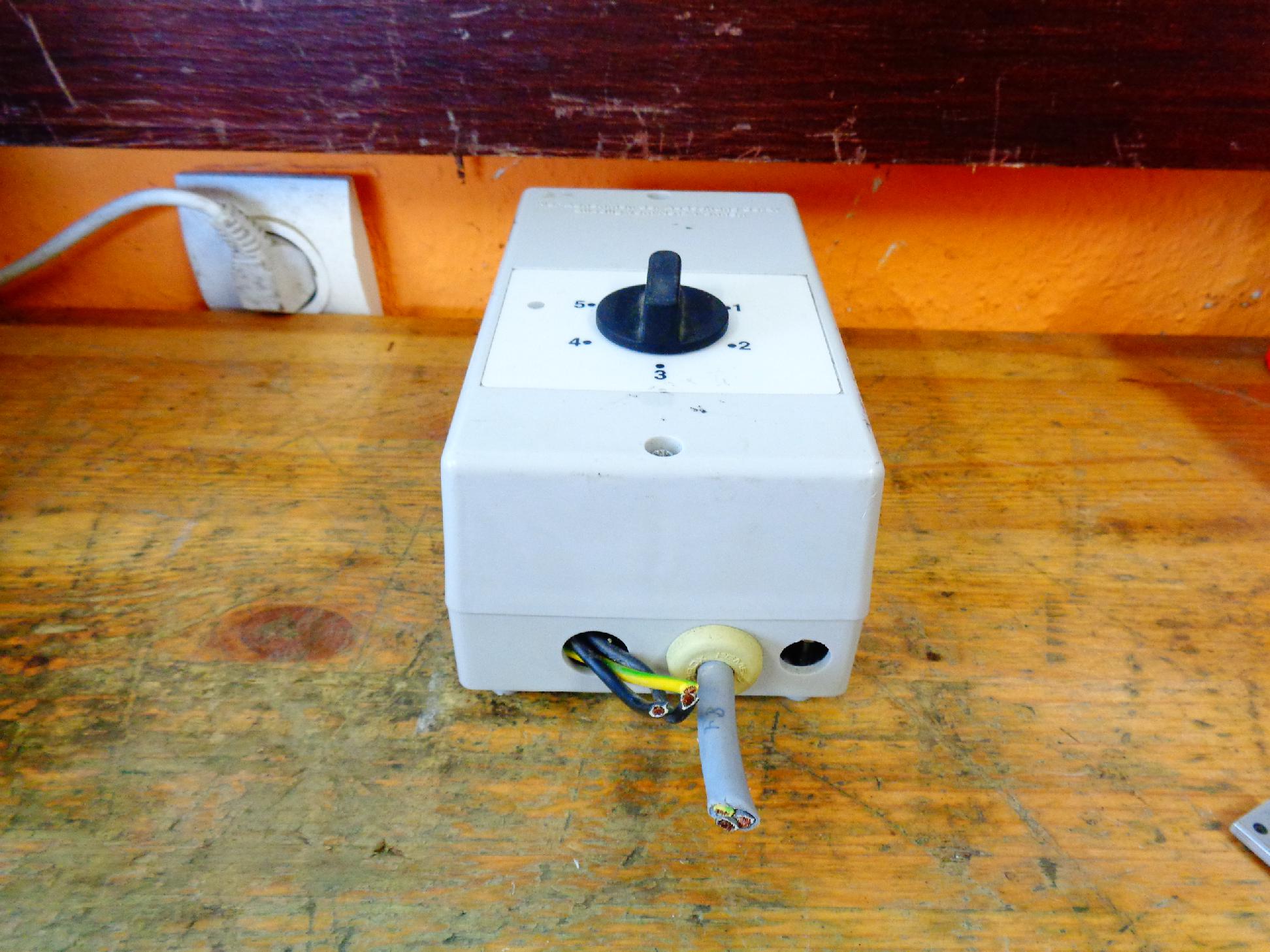 Ventilátor fordulatszámszabályzó trafó feszültségszabályzós trafo - 4. kép
