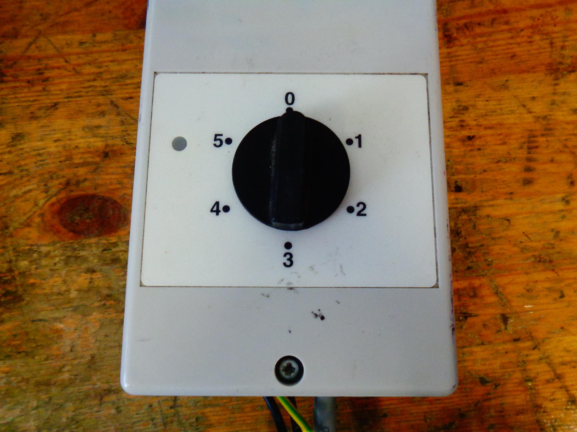 Ventilátor fordulatszámszabályzó trafó feszültségszabályzós trafo - 5. kép