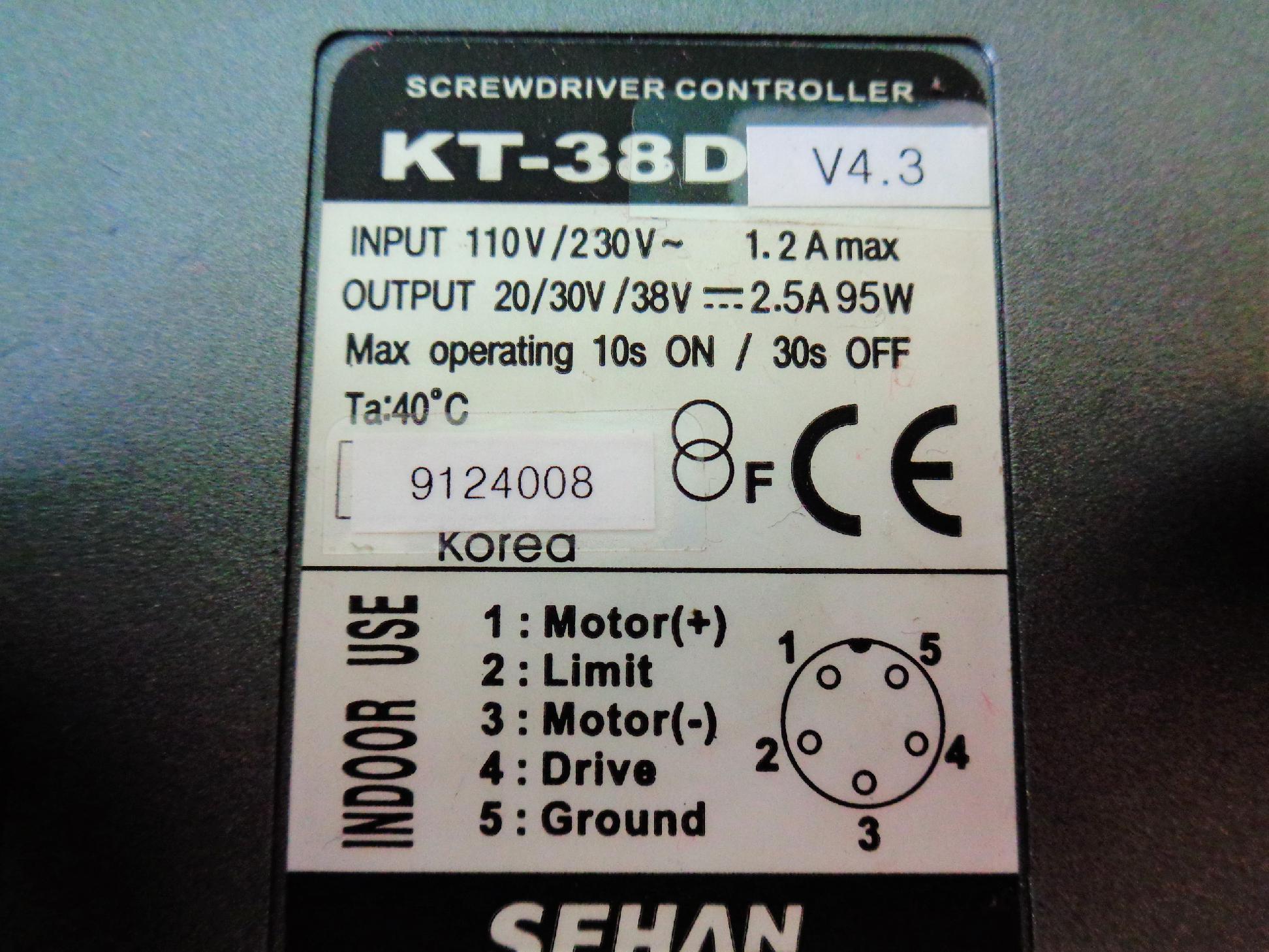 Elektromos csavarozógép vezérlő - 5. kép