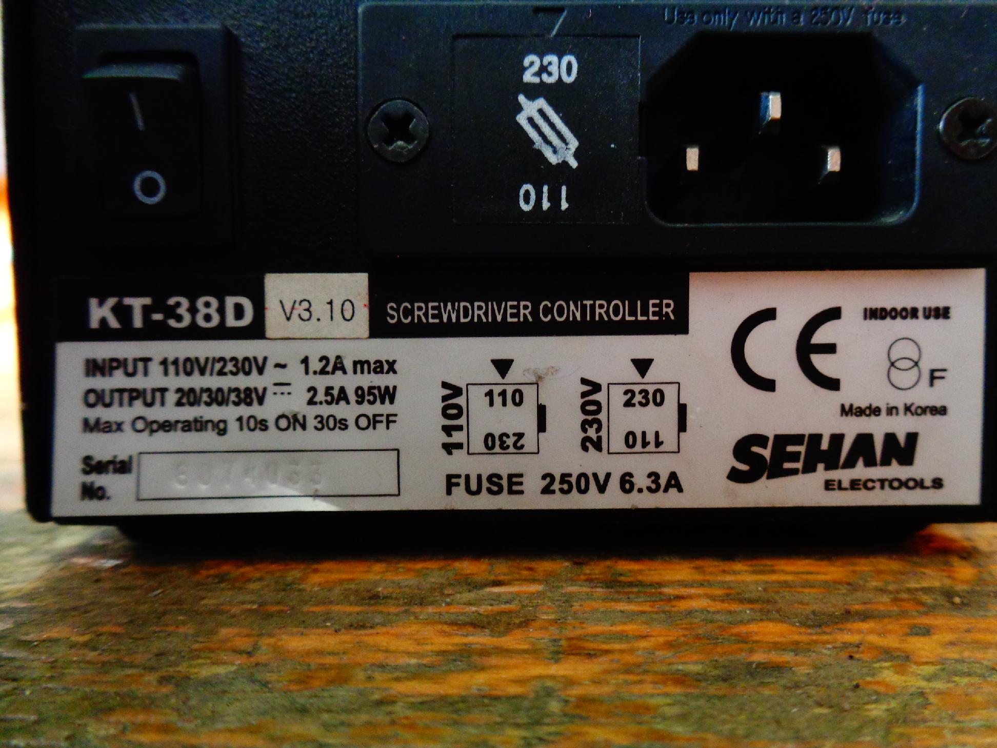 Elektromos csavarozógép vezérlő - 6. kép