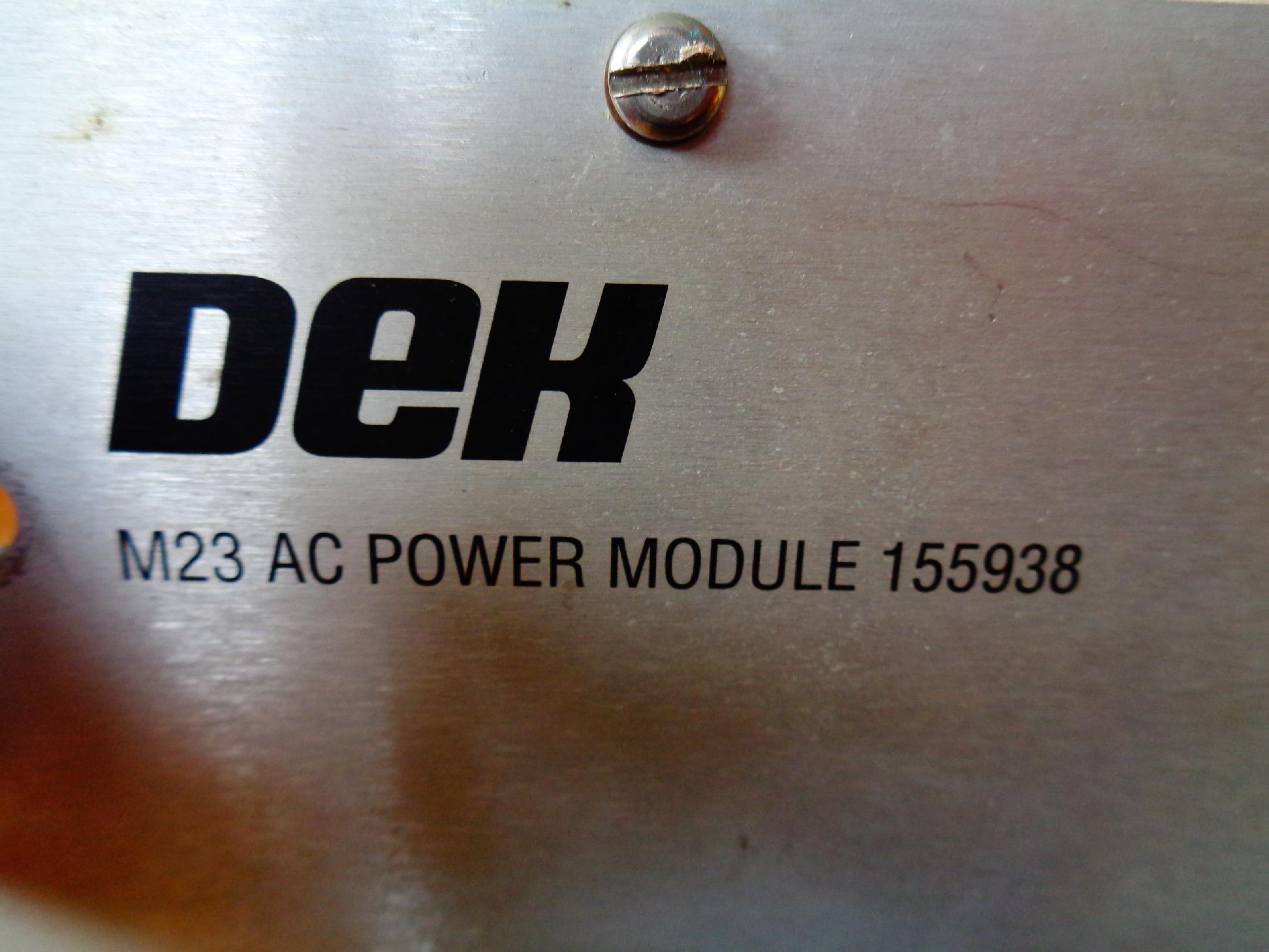DEK M23 tápegység modul - 7. kép