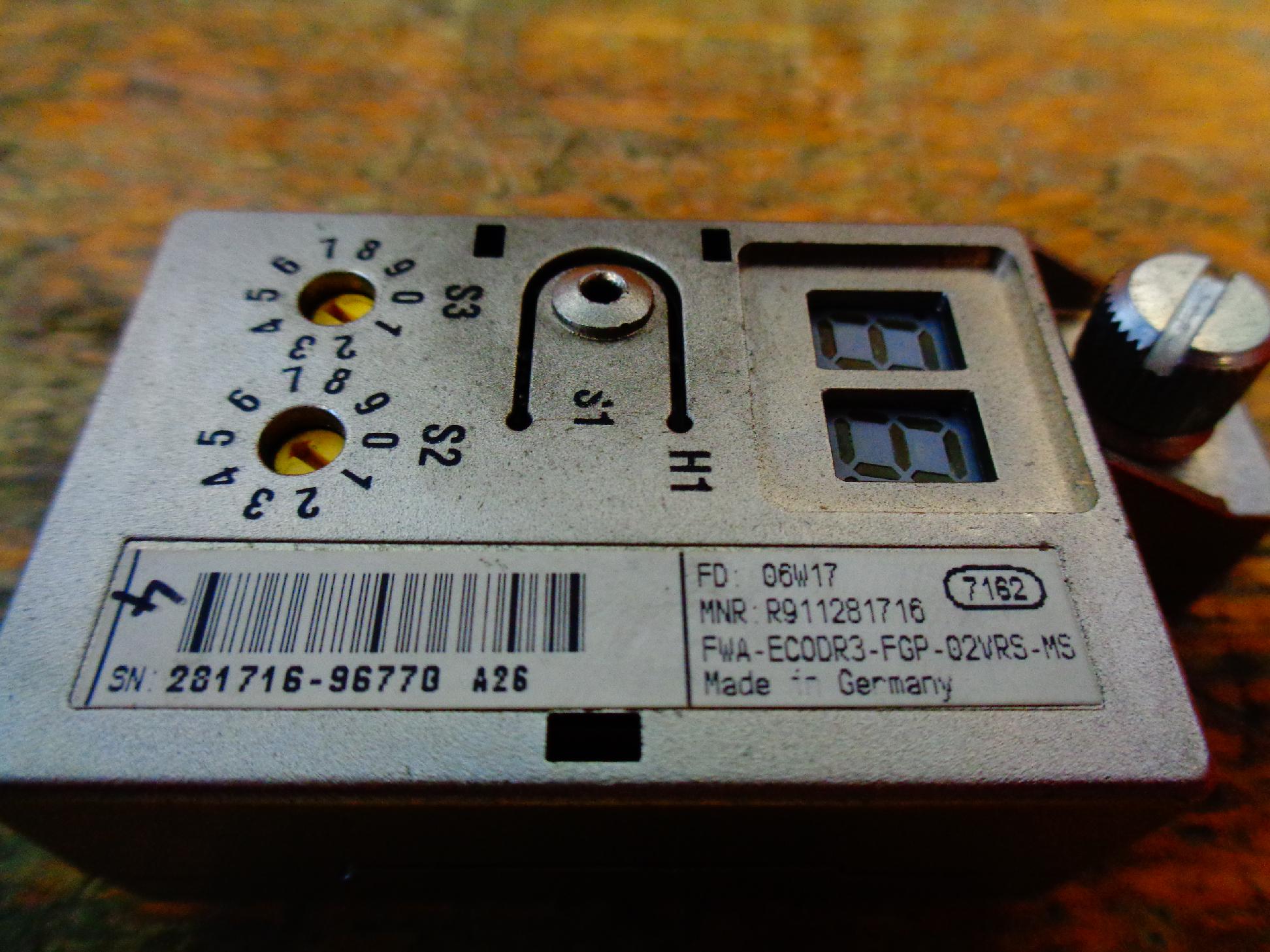 Programozó modul Ecodrive szervóvezérlőhöz - 3. kép
