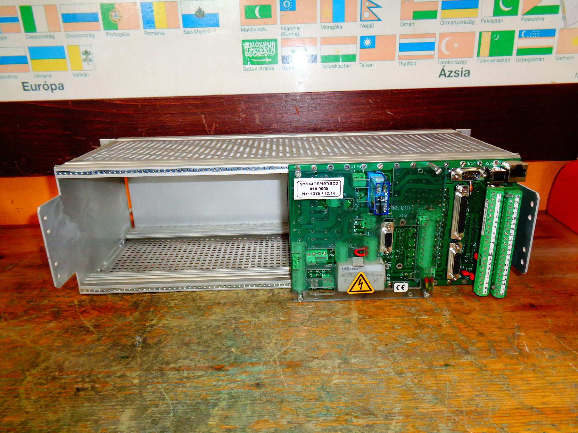 Jelölőrendszer vezérlő modul cpu egység - 4. kép