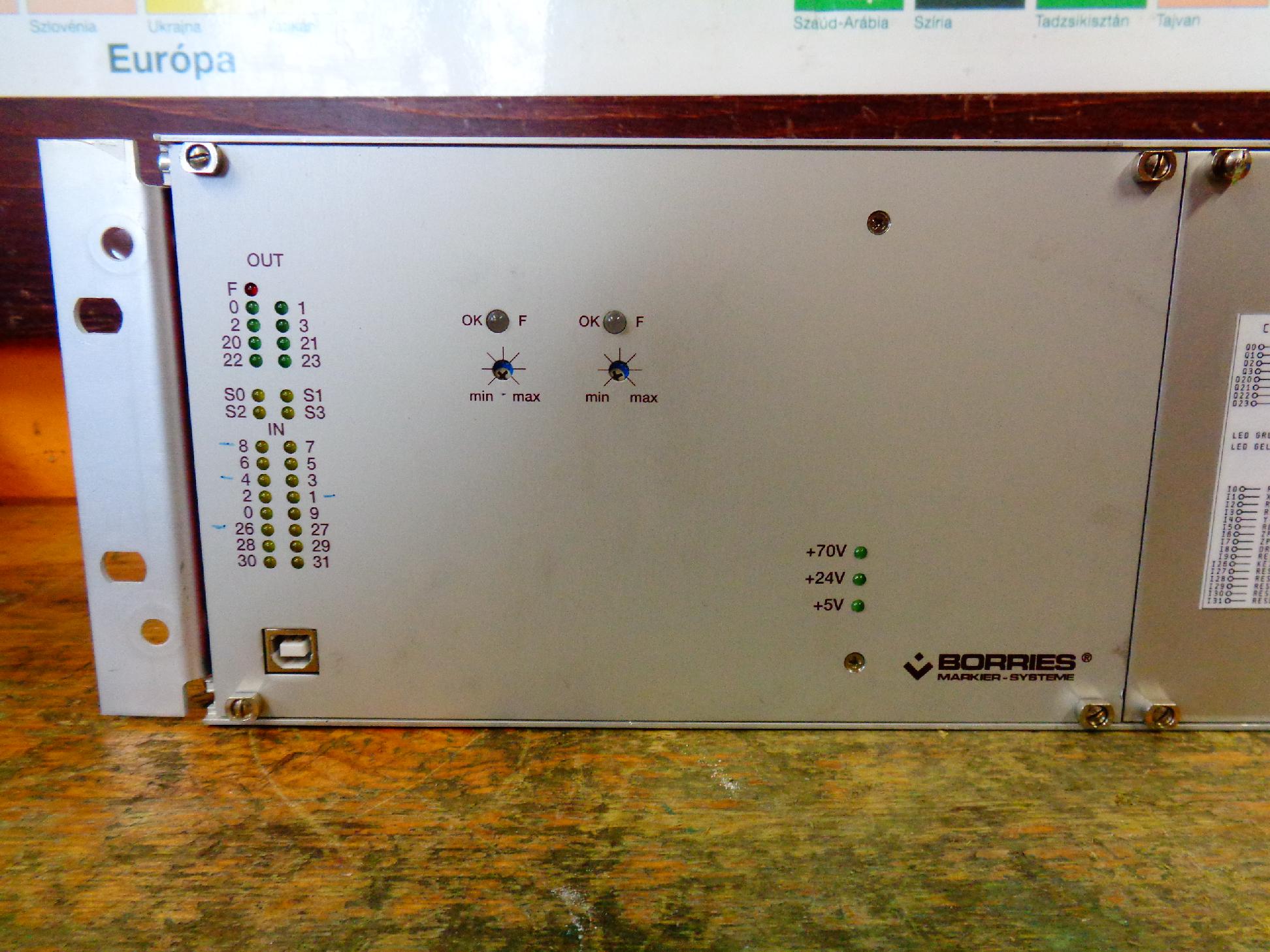 Jelölőrendszer vezérlő modul cpu egység - 6. kép