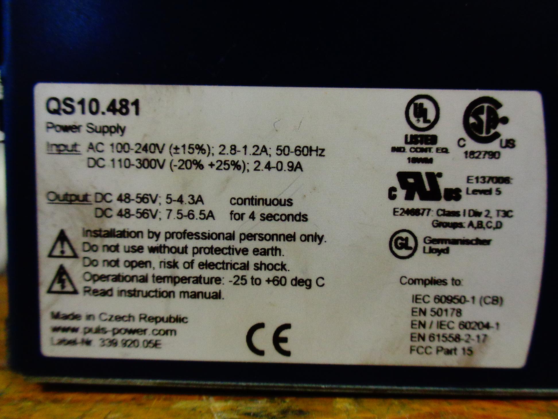 Kapcsolóüzemű tápegység 48Vdc 240/360W - 5. kép
