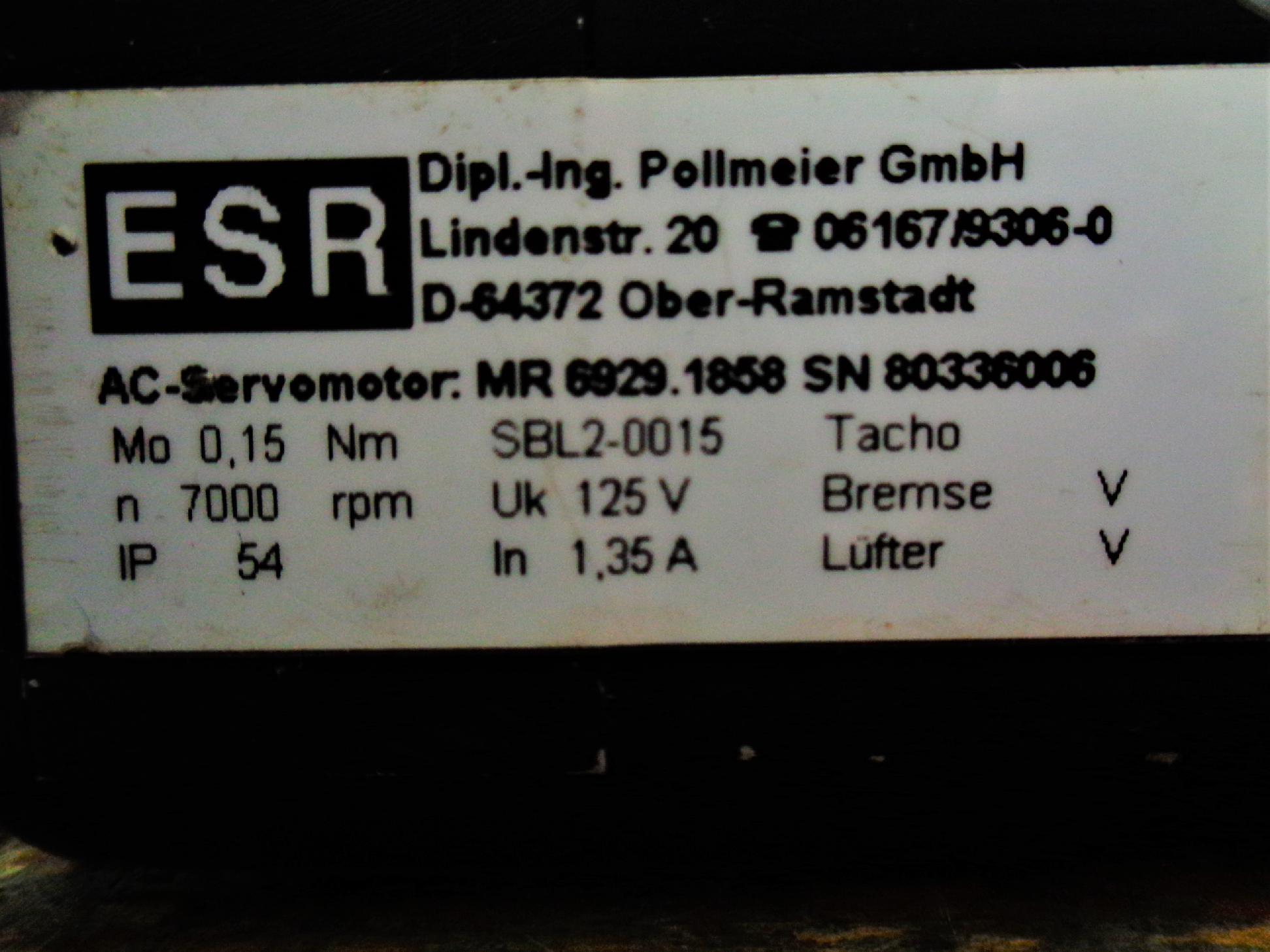 Szervómotor AC szervó motor - 6. kép